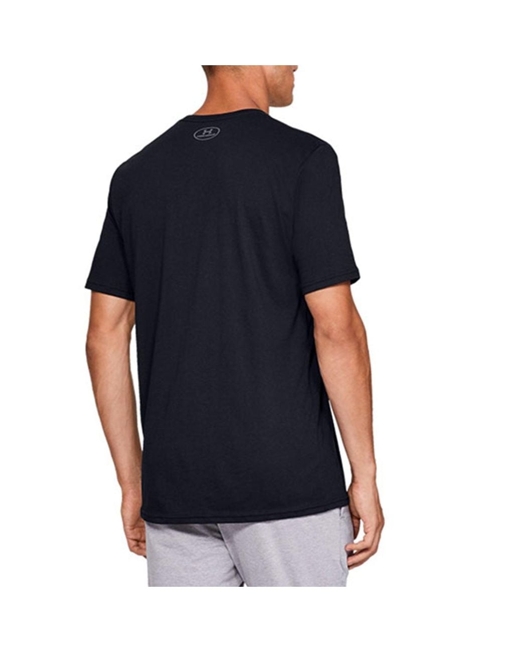Under Armour Black Ua Sportstyle Logo Short Sleeve for men