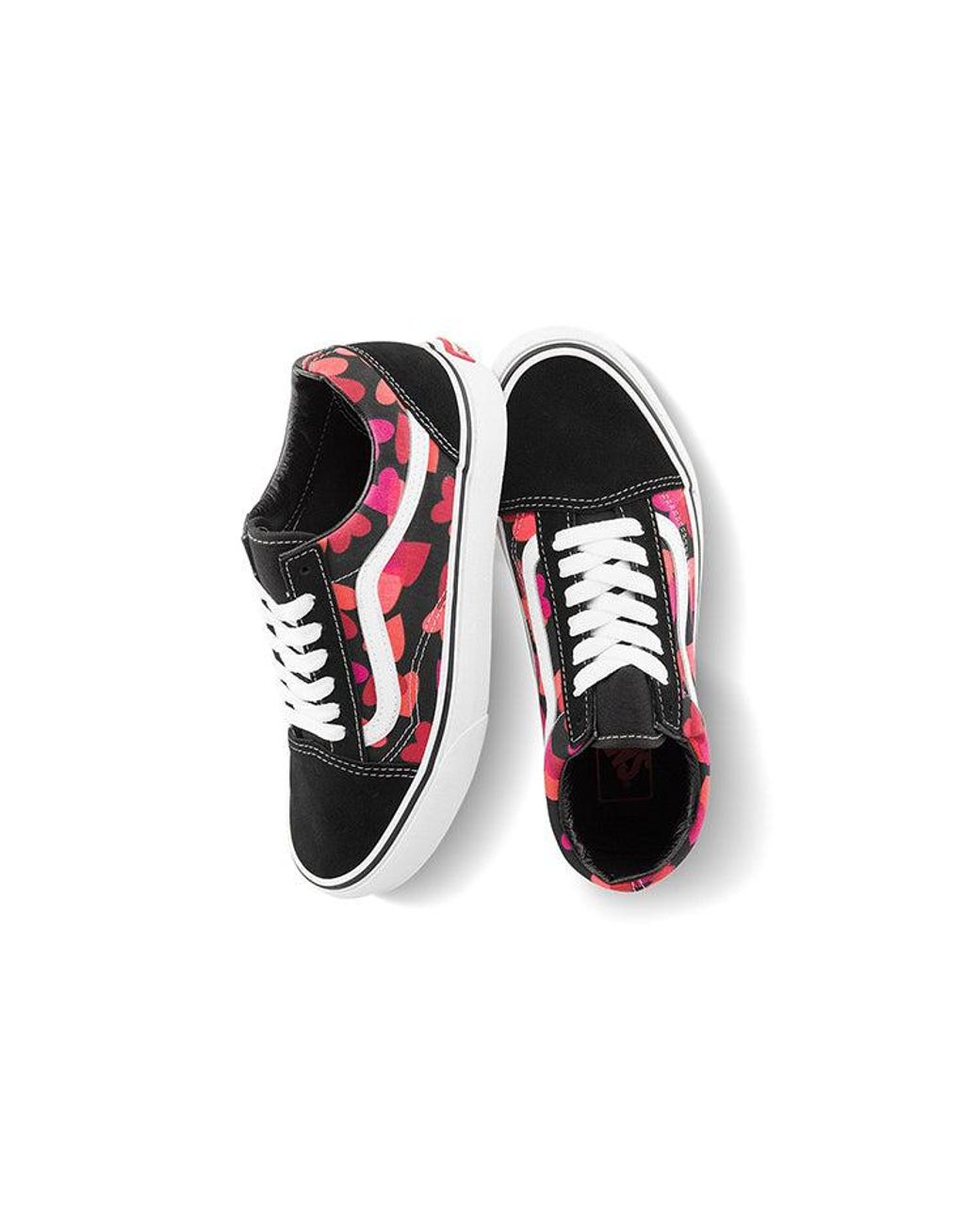 Vans Red Old Skool 'Valentines Hearts' for men