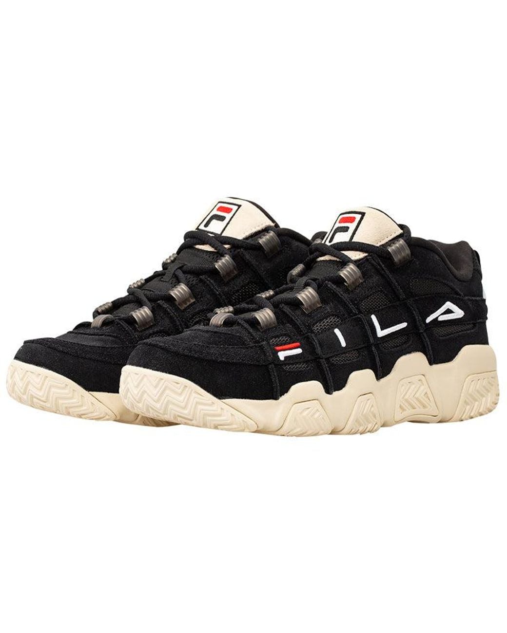 Fila Black (Wmns) Fila Barricade Low Breakout Vintage