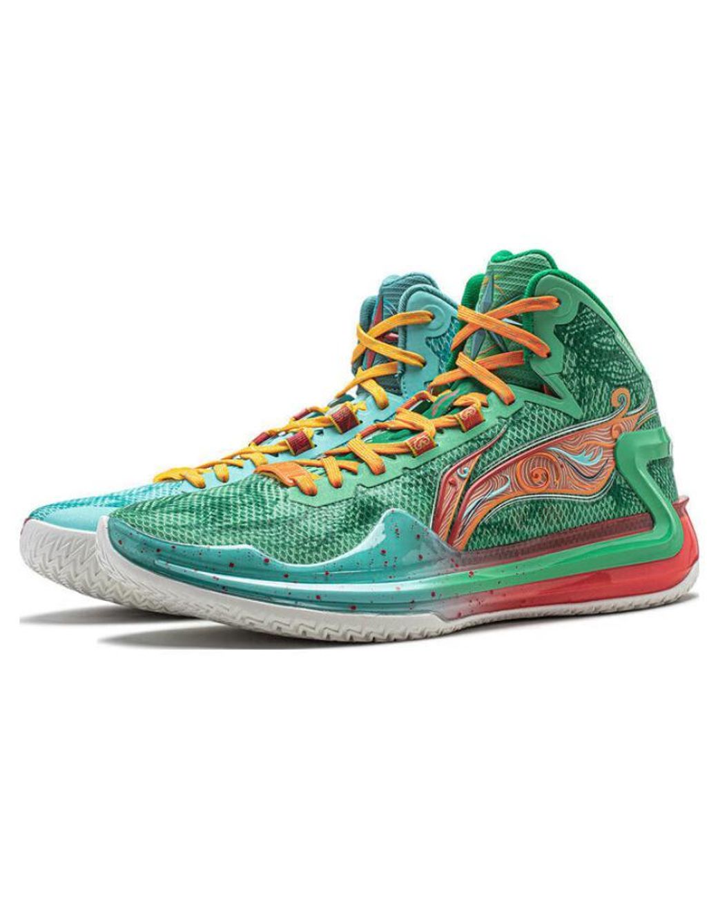 Li-ning Green Liren 4 'Dunhuang & Shule Se' for men