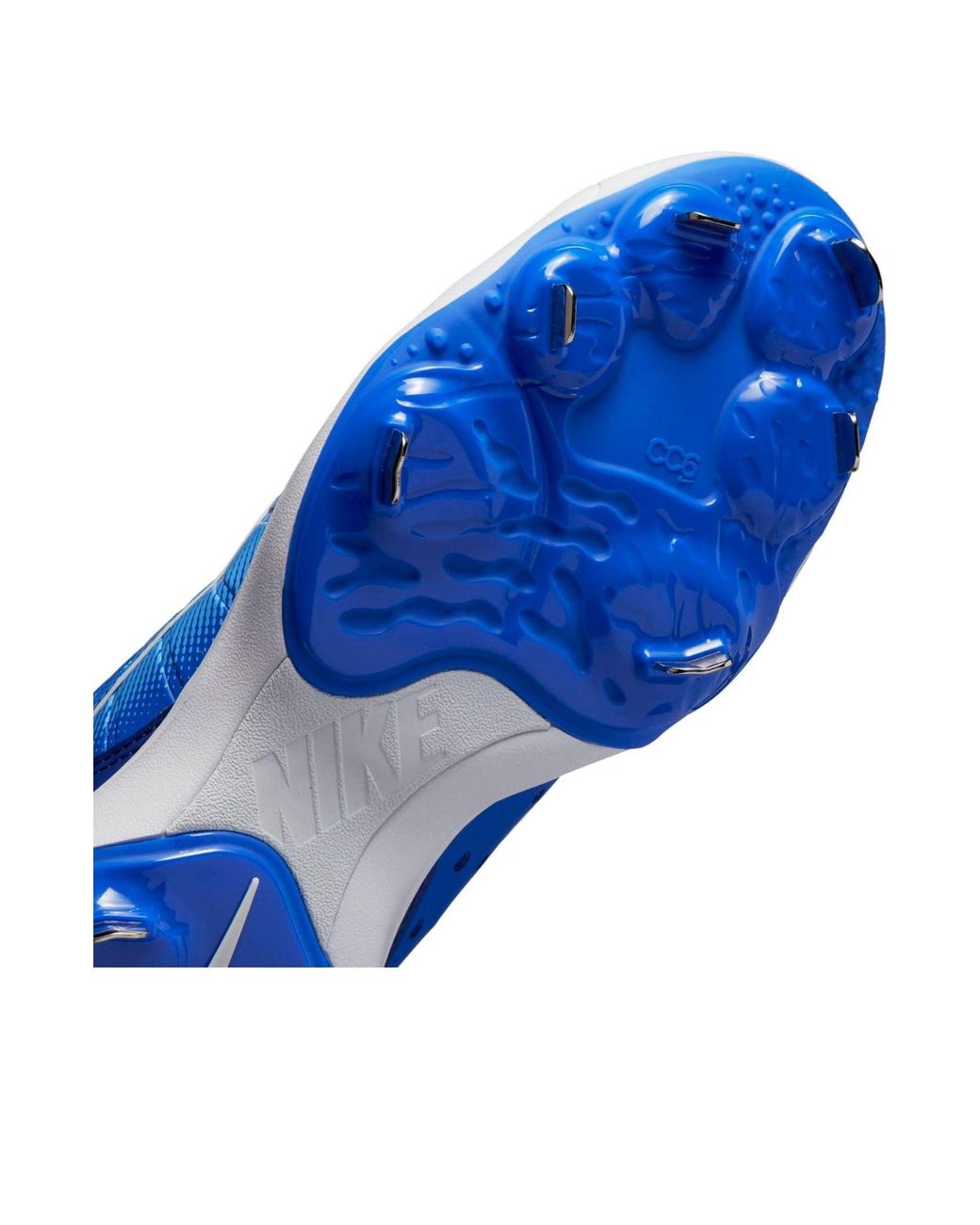 Nike Blue Alpha Huarache Varsity 4 Low 'Hyper Royal' for men