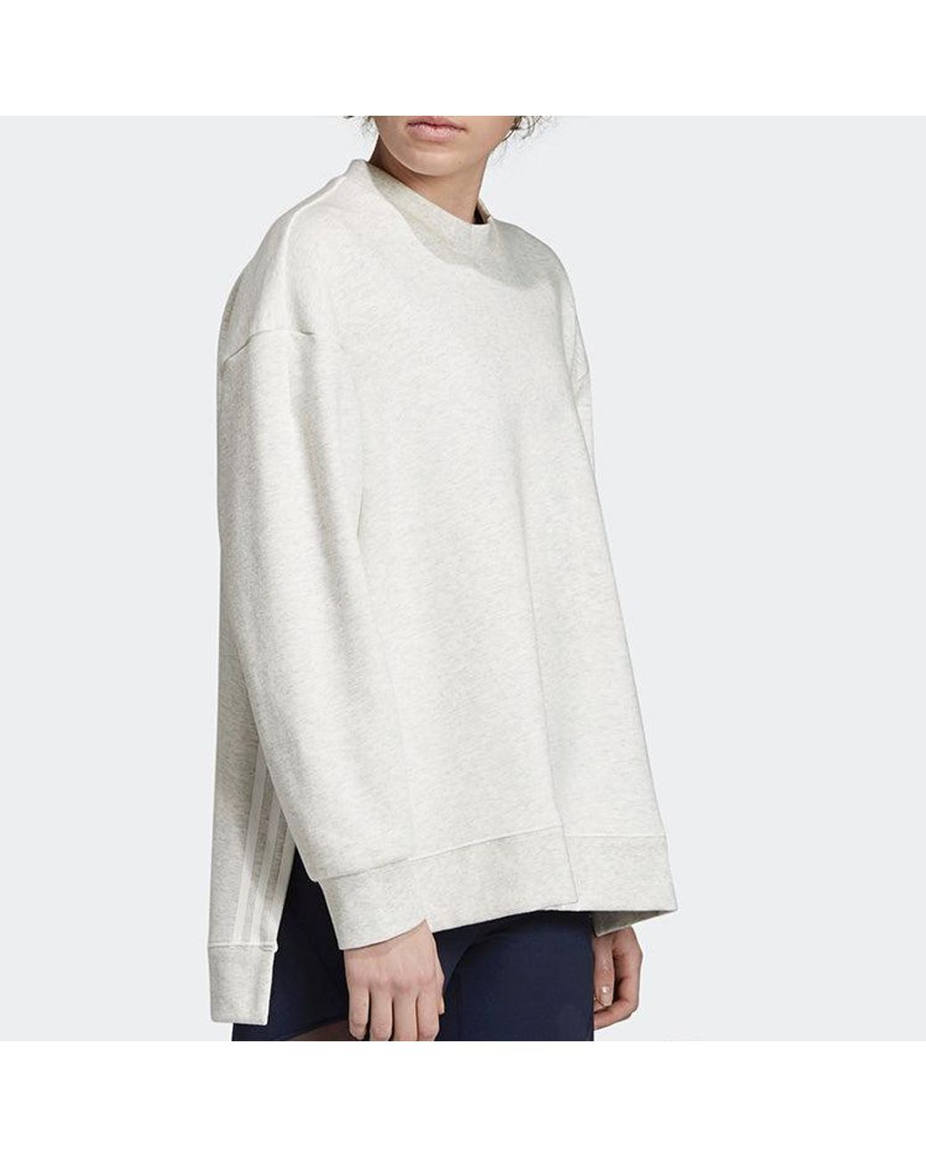 Adidas White (Wmns) 2Nd Layer Wanderlust Sweatshirt