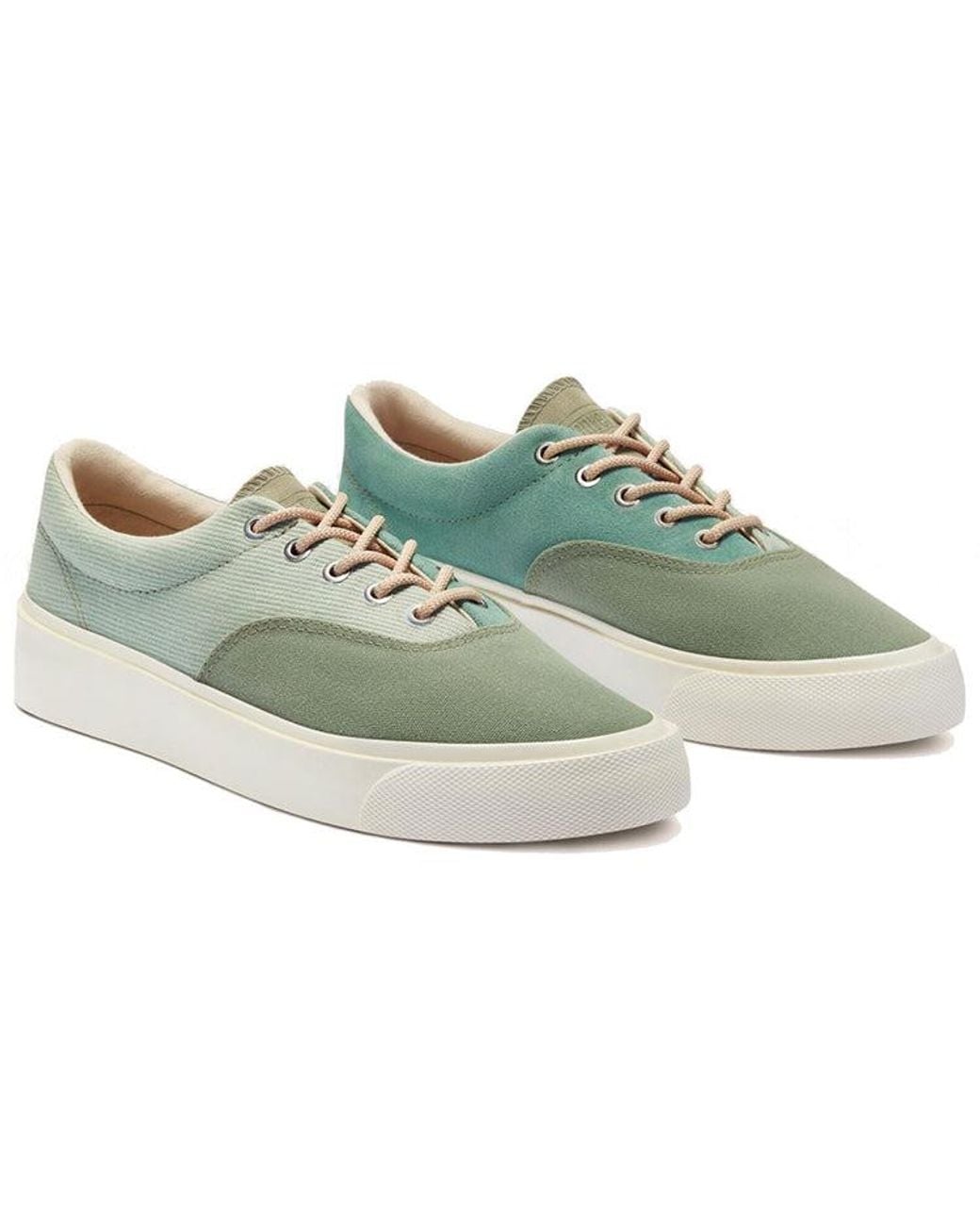 Converse White Skid Grip Low 'Malachite' for men