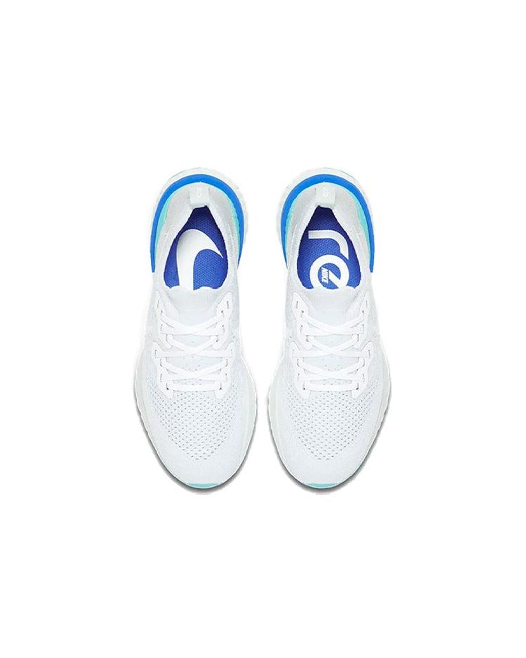 nike epic react flyknit 2 light blue