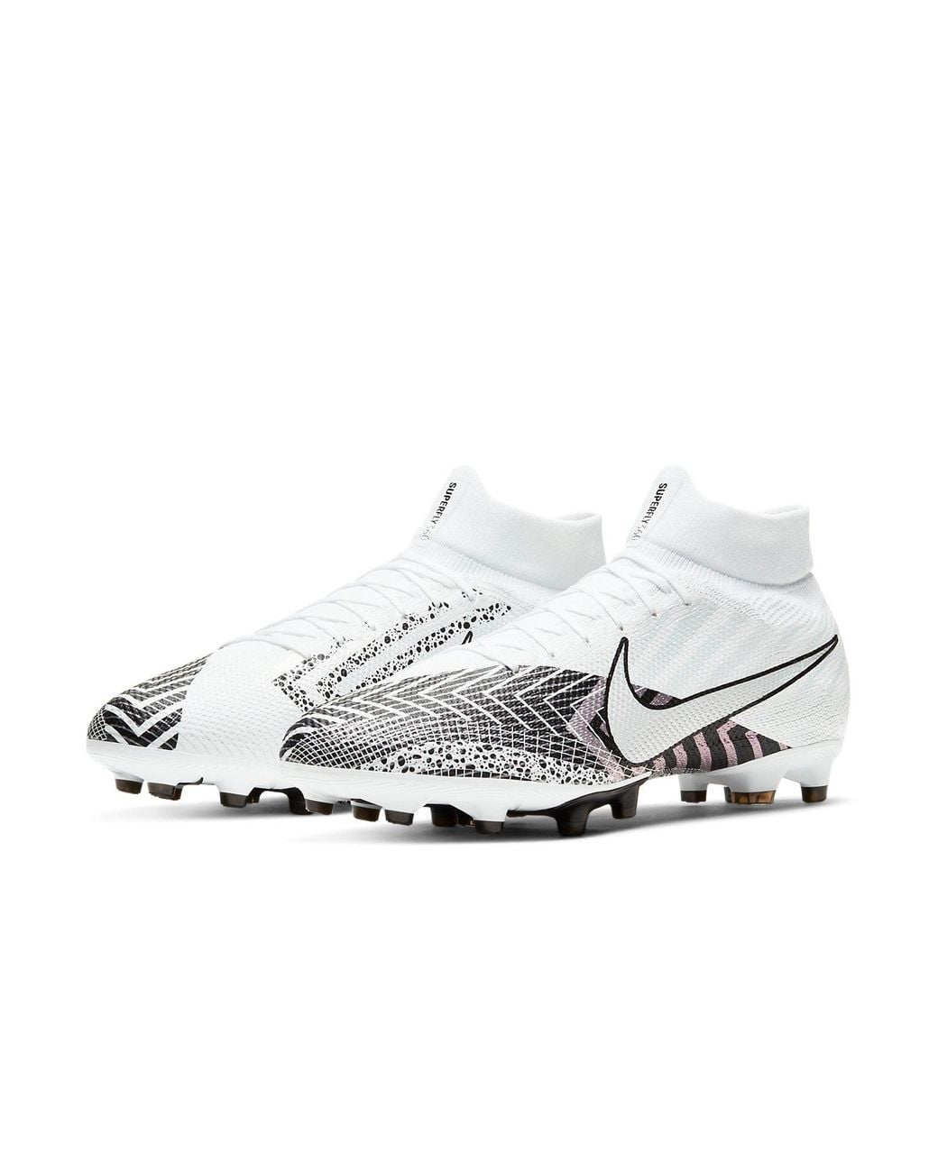 Nike White Mercurial Superfly 7 Pro Mds Ag-Pro for men