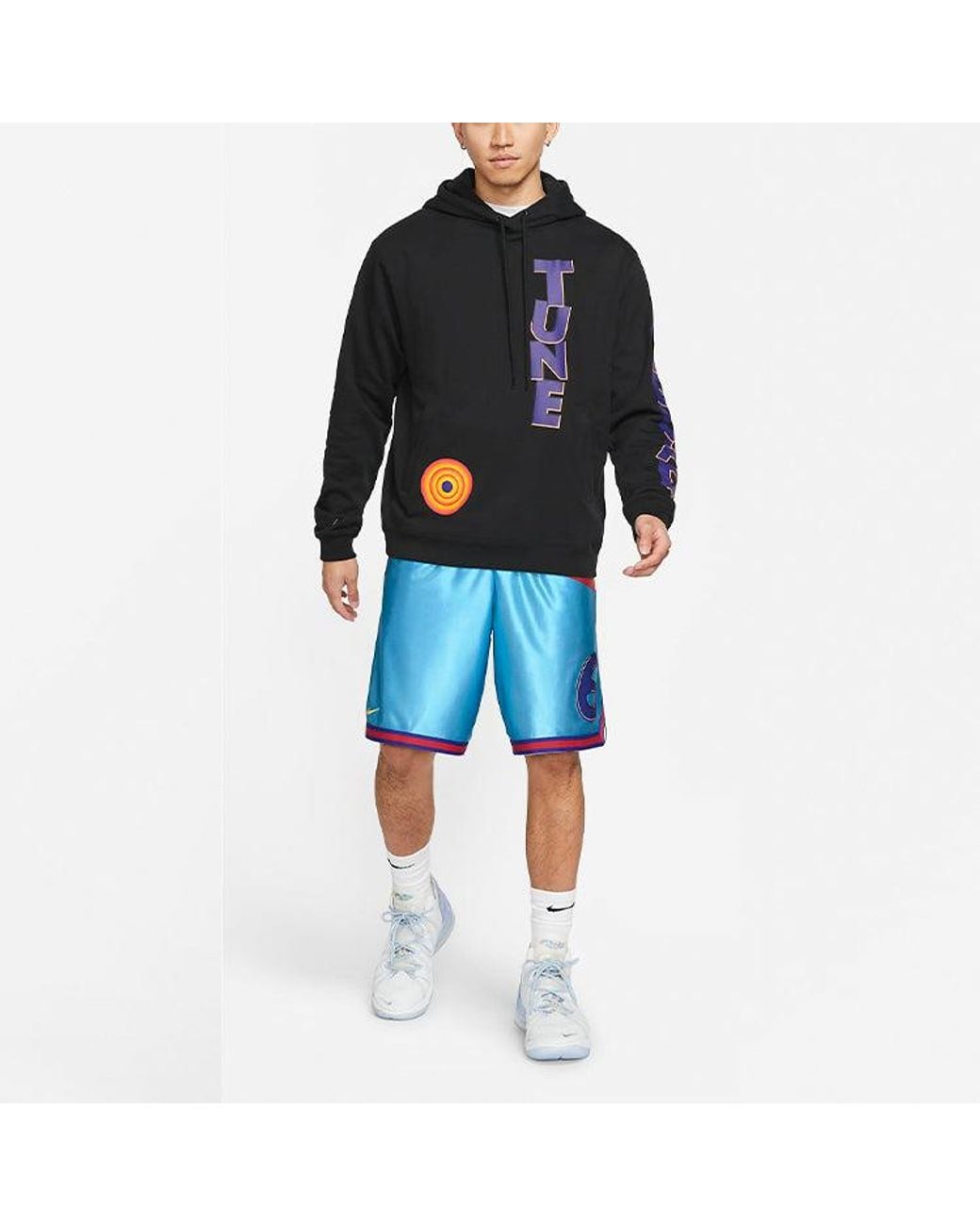 Nike Blue Lebron Hoodie X Space Jam A New Legacy Hoodie for men
