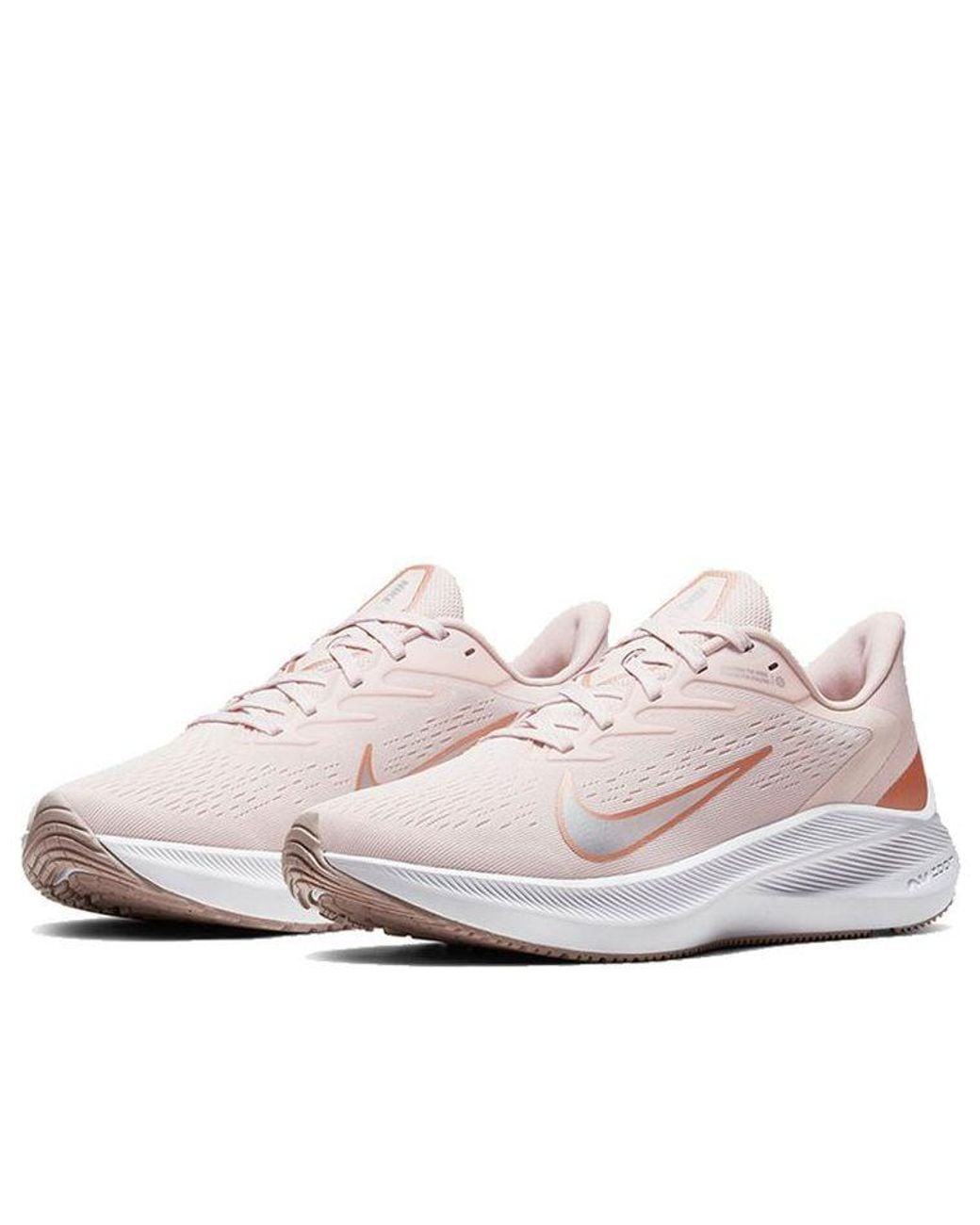 Nike White (Wmns) Air Zoom Winflo 7 'Barely Rose'