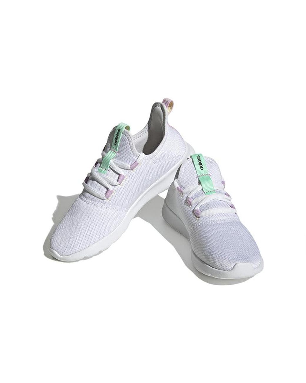 adidas Neo Cloudfoam Pure 2.0 Shoes 'white Black Green' | Lyst