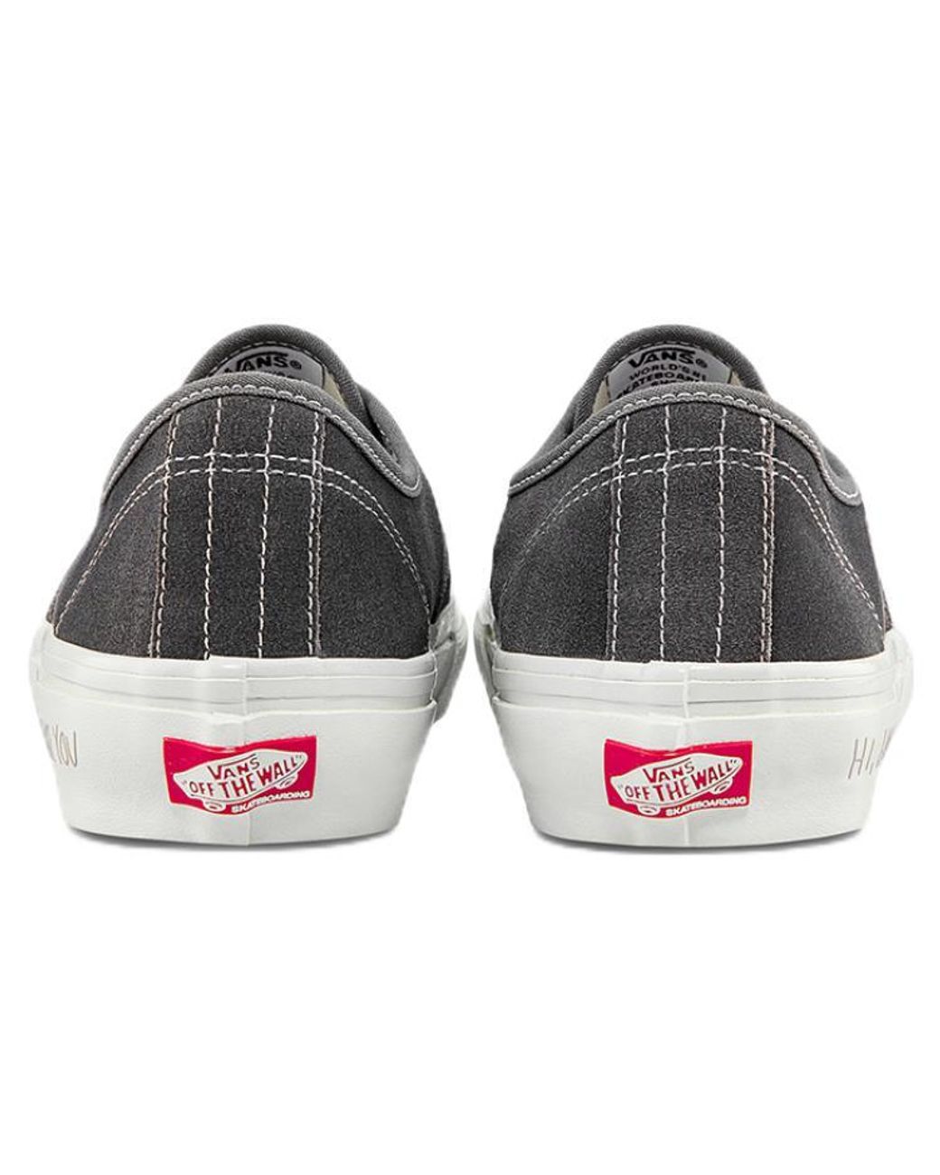 Vans Gray Daniel Johnston X Skate Authentic 'Hi, How Are You Project' for men