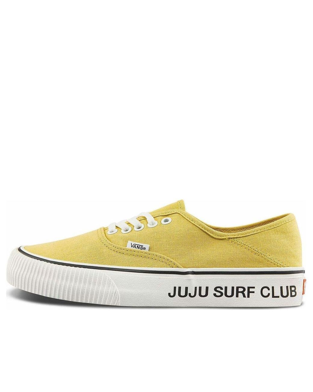 Vans Yellow Juju Surf Club X Authentic for men