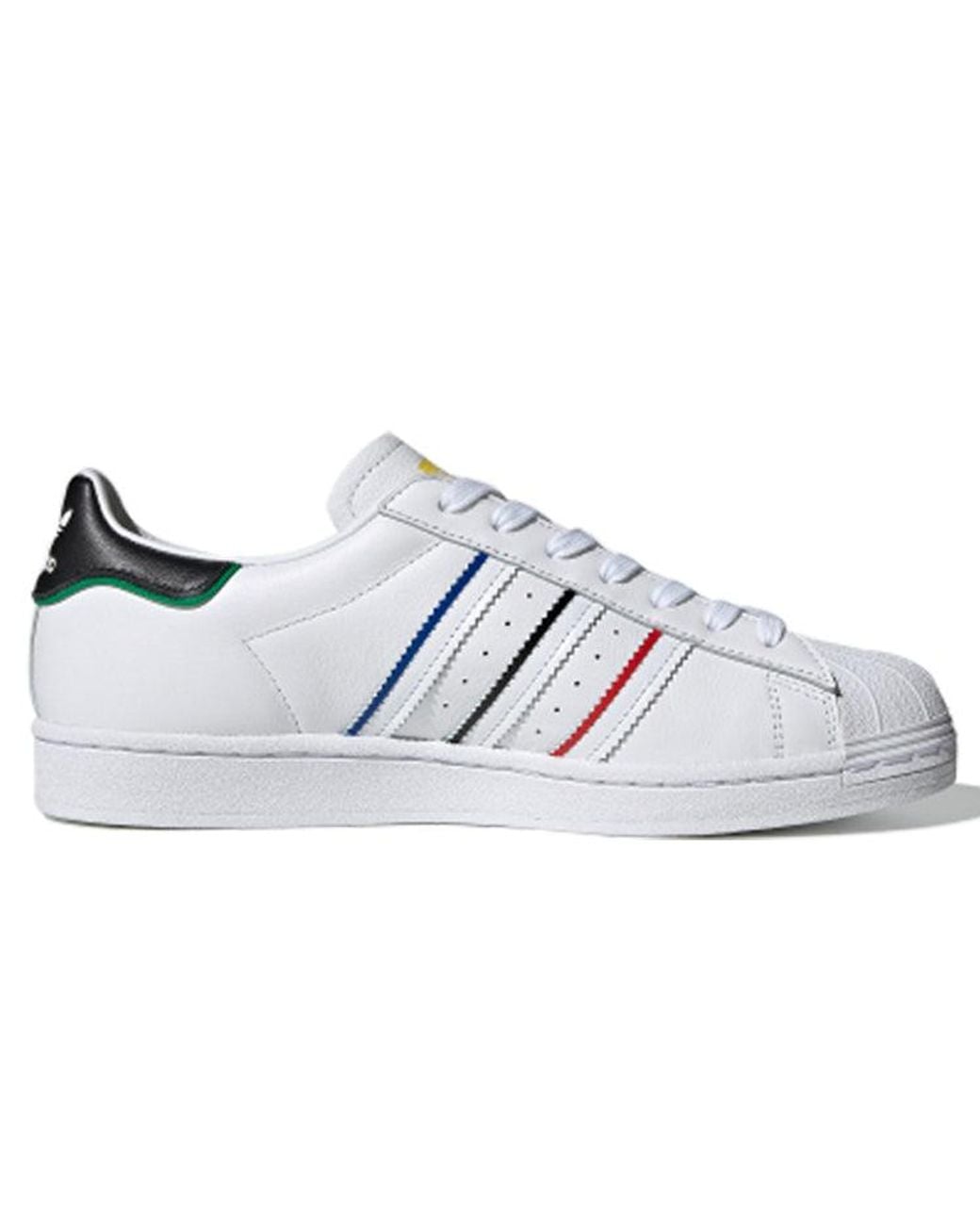 Adidas White Superstar 'Olympic Pack' for men