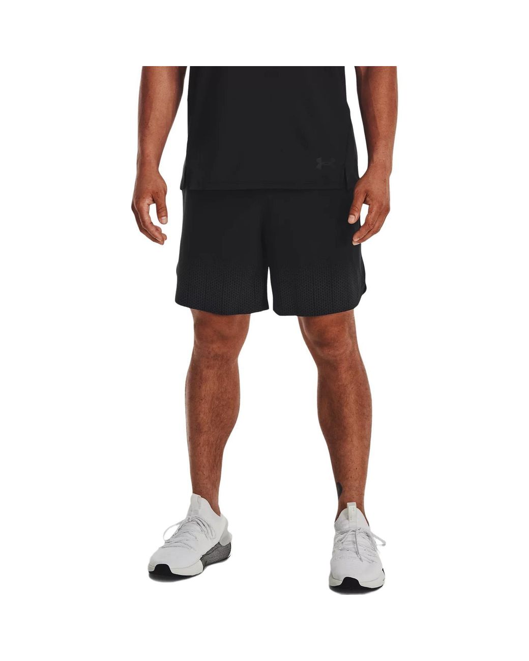 Under Armour Blue Armourprint Peak Woven Shorts for men