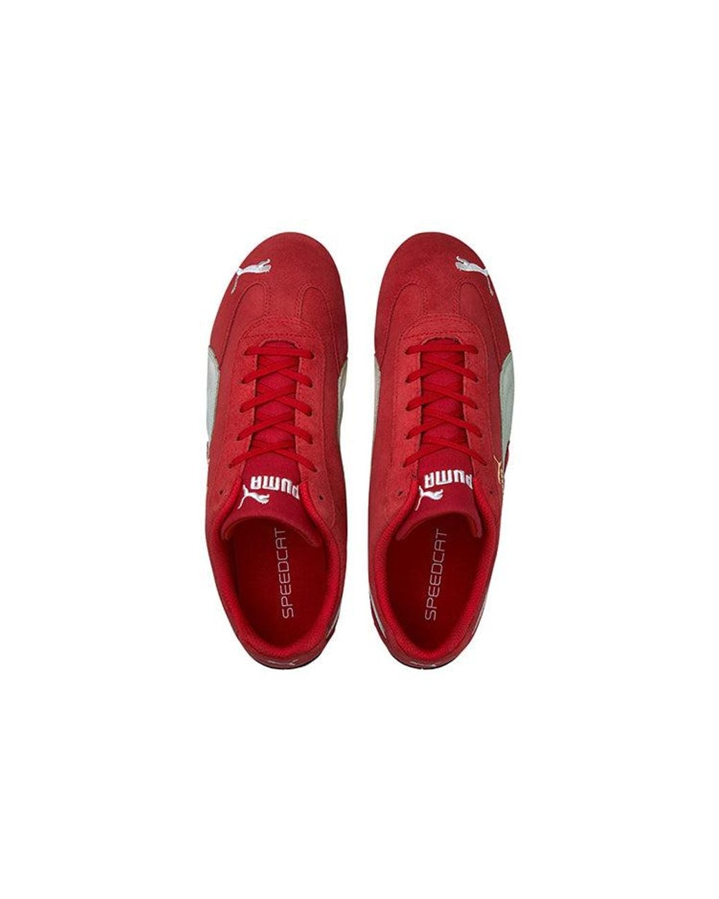 PUMA Red Speedcat Ls Driving Shoes for men