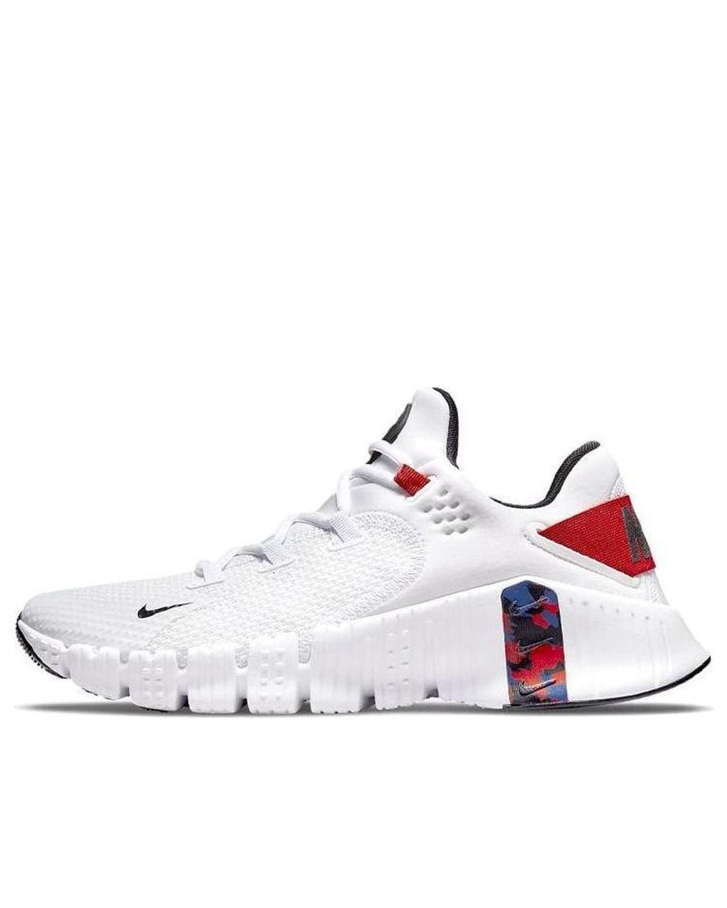 Nike White Free Metcon 4 'Veterans Day' for men