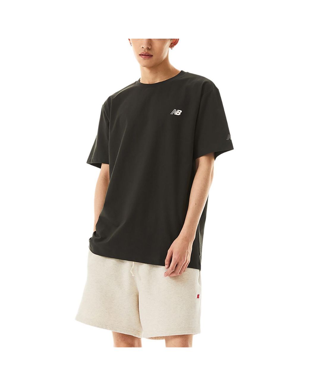 New Balance Black Hypersports Logo T-Shirt