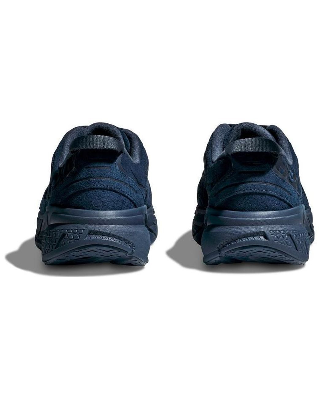 Hoka One One Blue Clifton L Suede 'Outer Space' for men
