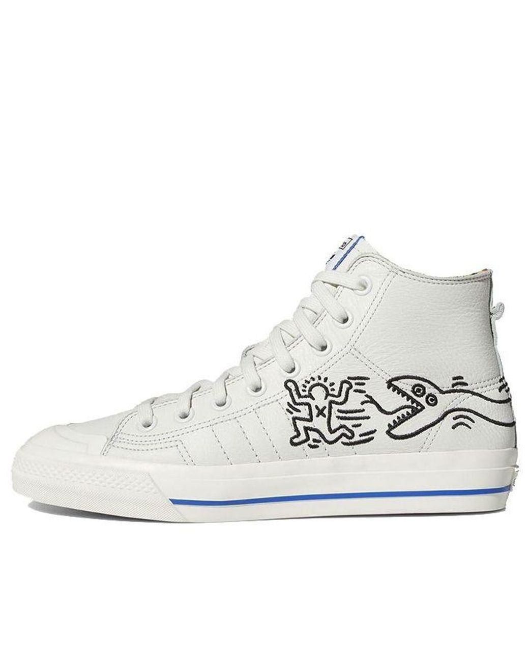 adidas Originals Adidas Keith Haring X Nizza High Rf 'pop Art' in White for  Men | Lyst