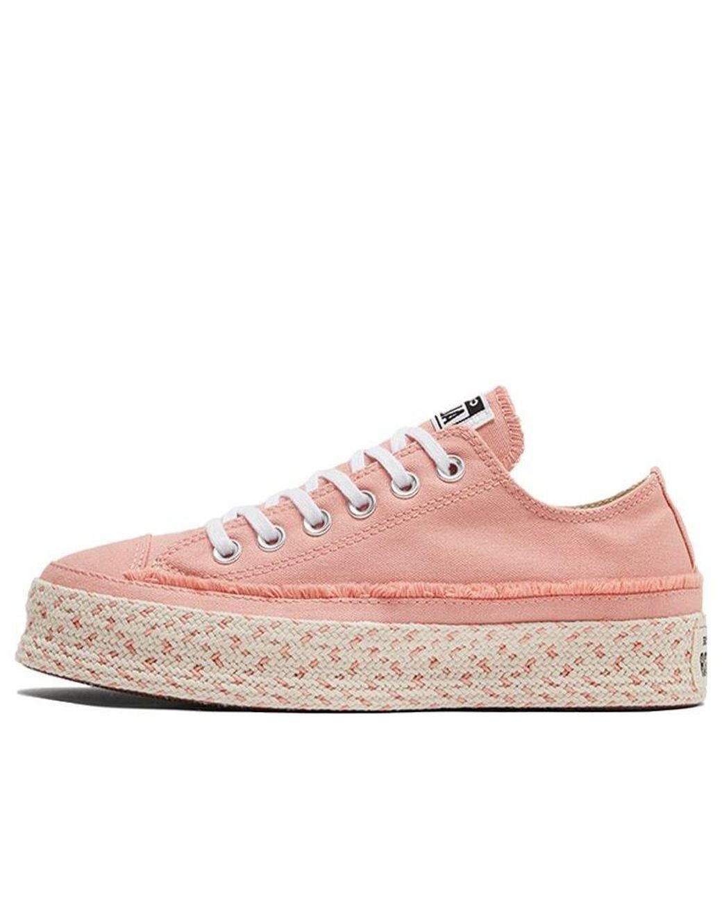 Converse Pink (Wmns) Chuck Taylor All Star Low 'Color Espadrille
