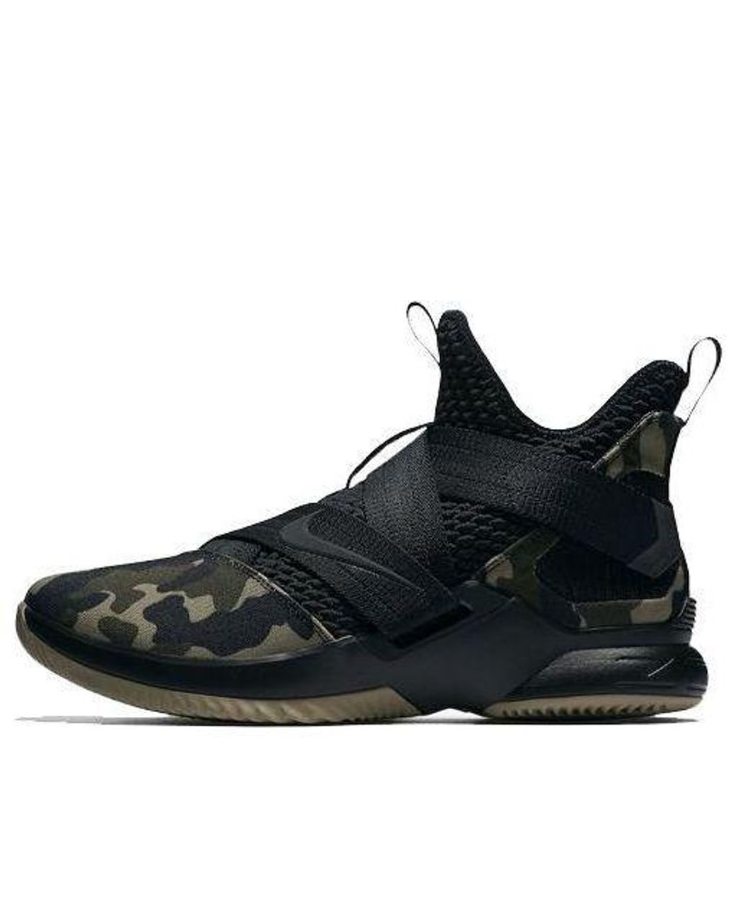 Nike Black Lebron Soldier Sfg 'Camo' for men