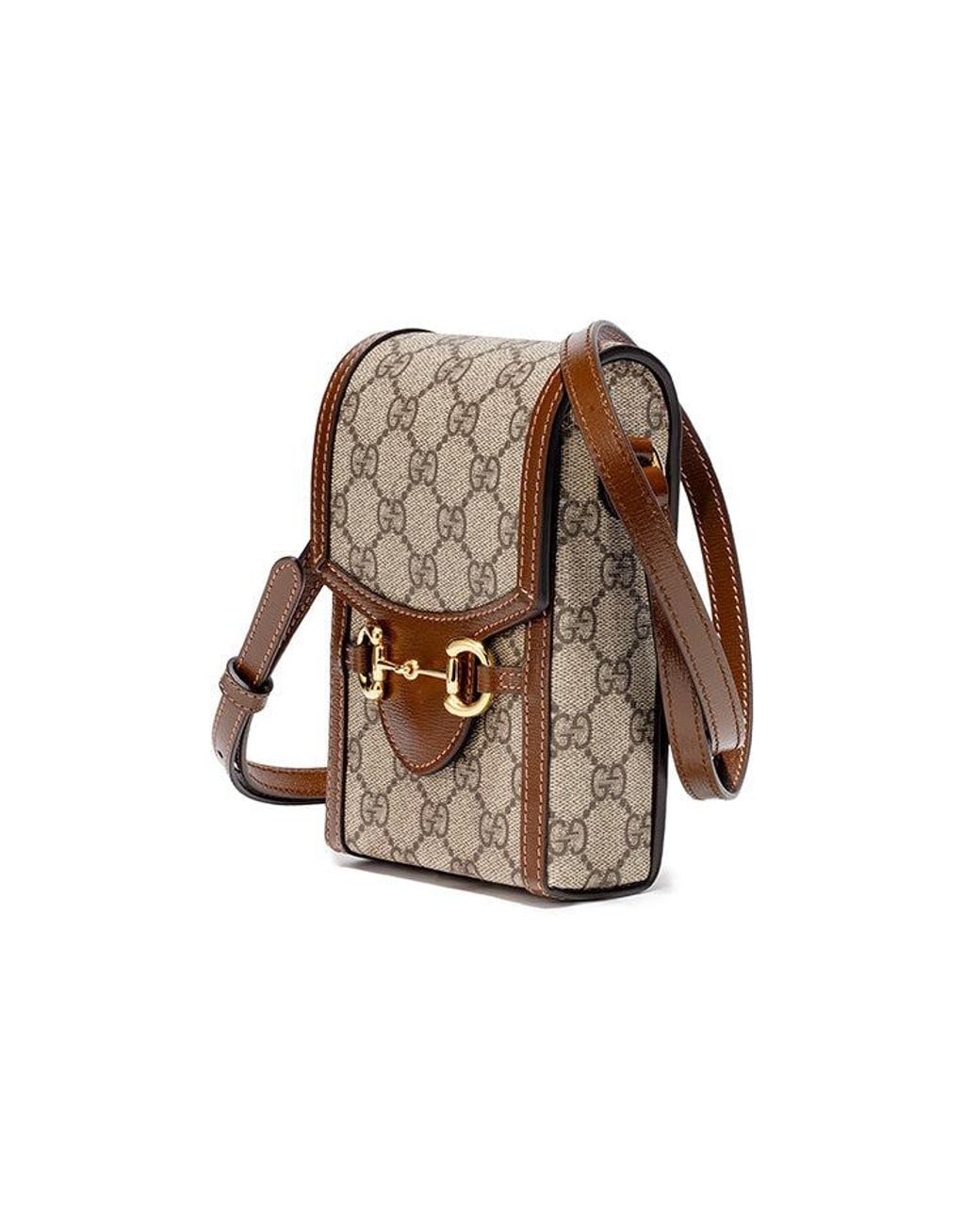 Gucci Brown Horsebit 1955 Mini Bag for men
