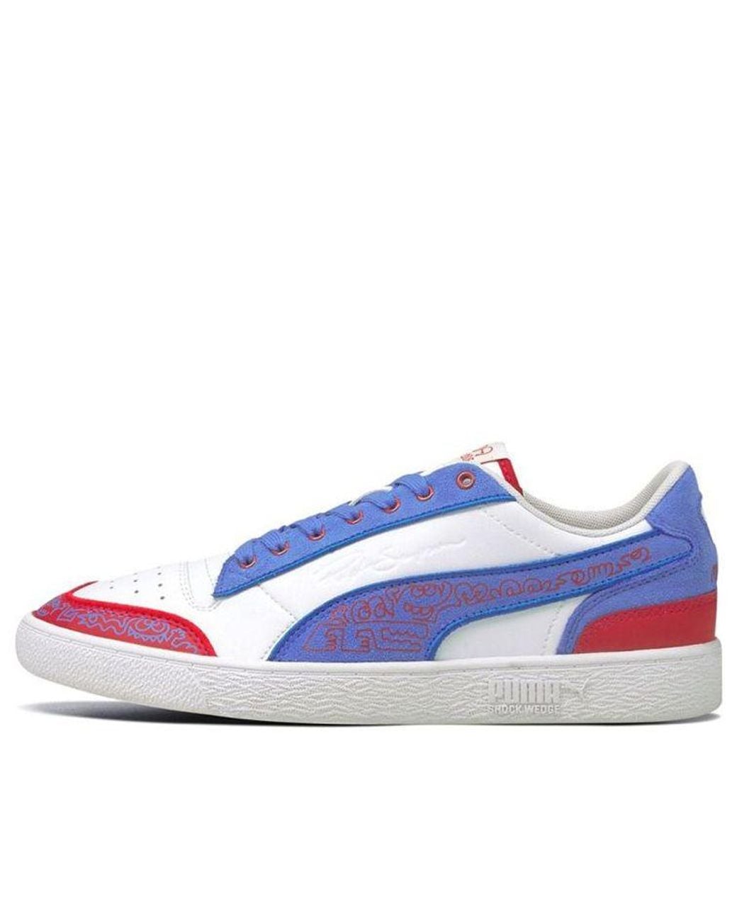 PUMA Blue Ralph Sampson Mr Doodle Casual Shoes for men