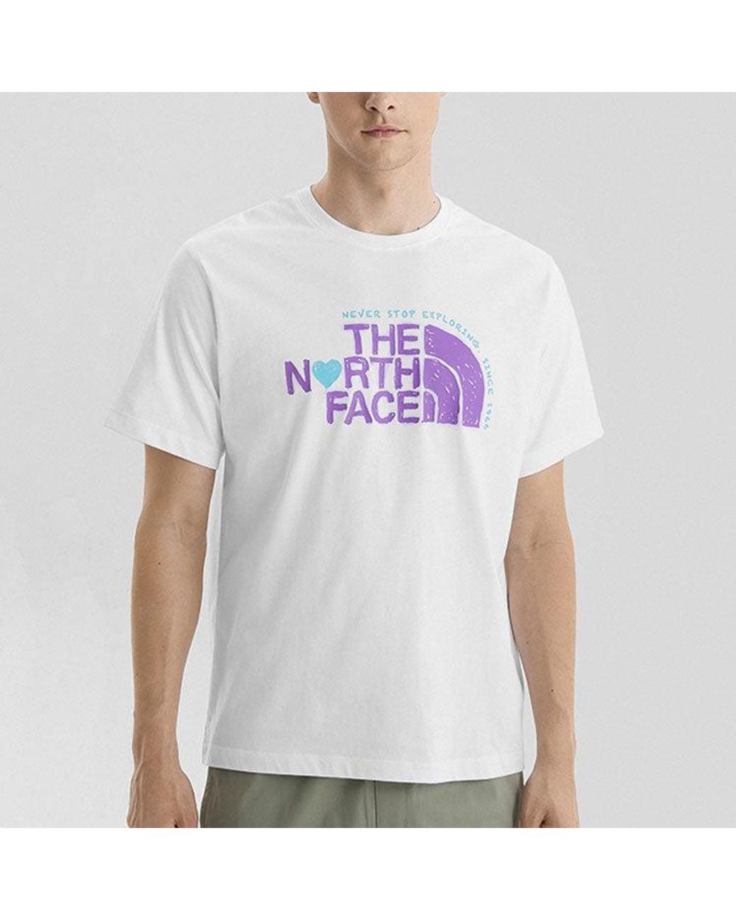 The North Face White Ss22 Logo T-Shirt for men