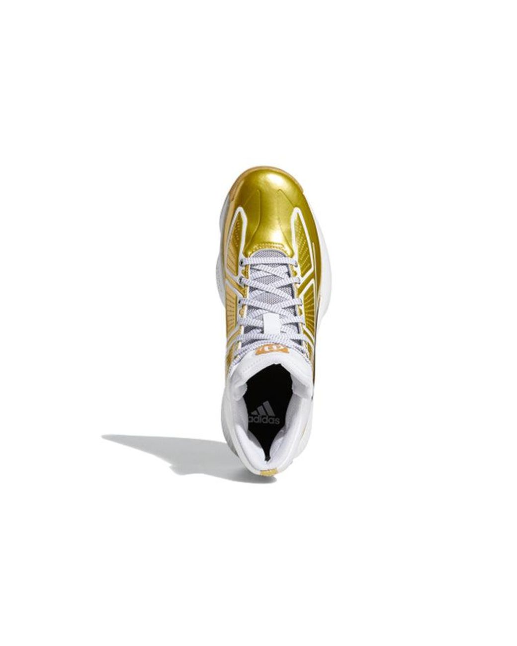 Adidas Yellow D Rose 'Metallic' for men