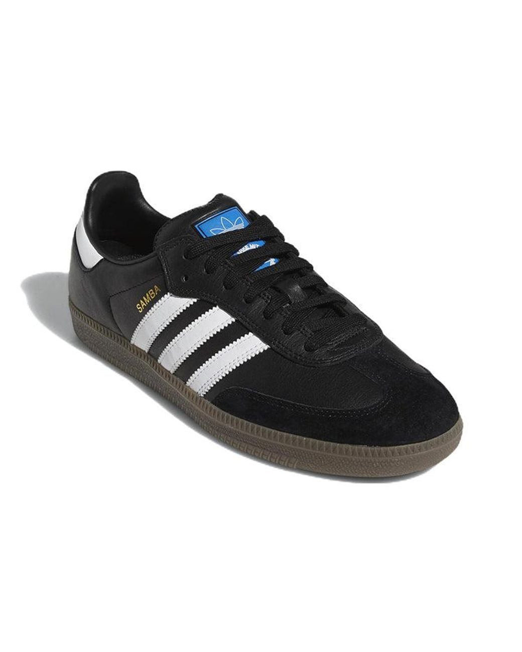 Adidas Black Samba Adv Gum' for men