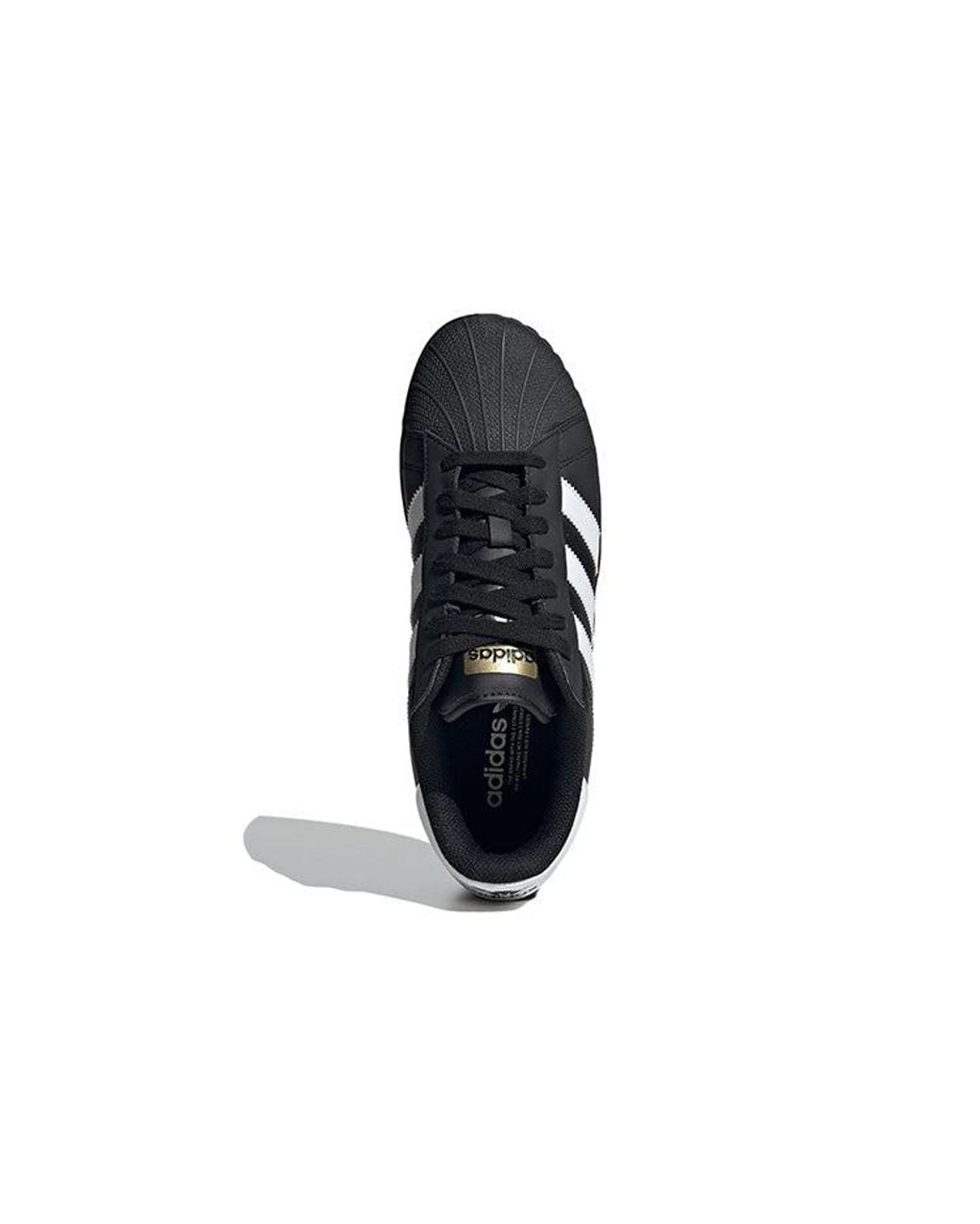 adidas gazelle silver green womens adidas Superstar Xlg Kid's Shoes in Black/White/Black Size 5 main image 0