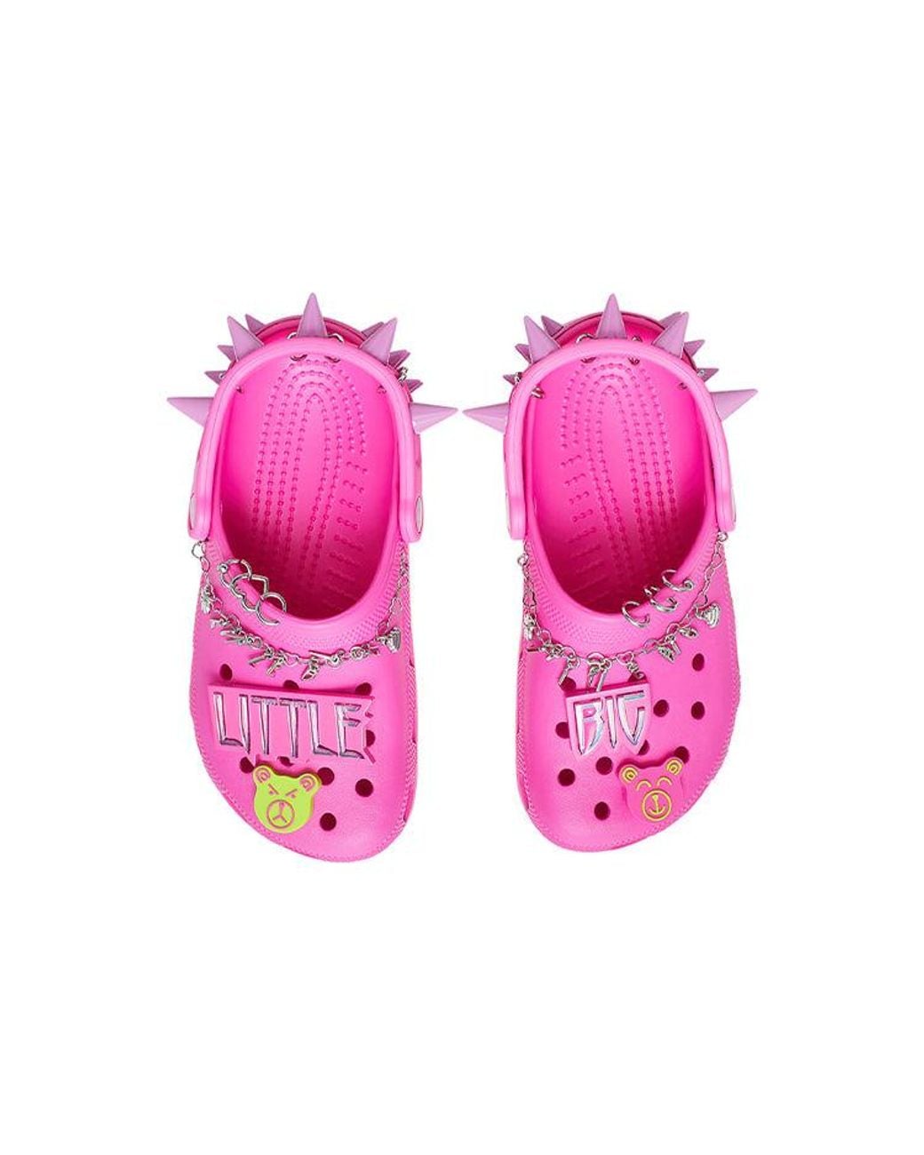 CROCSTM Pink X Littlebig Classic Clog Sandals