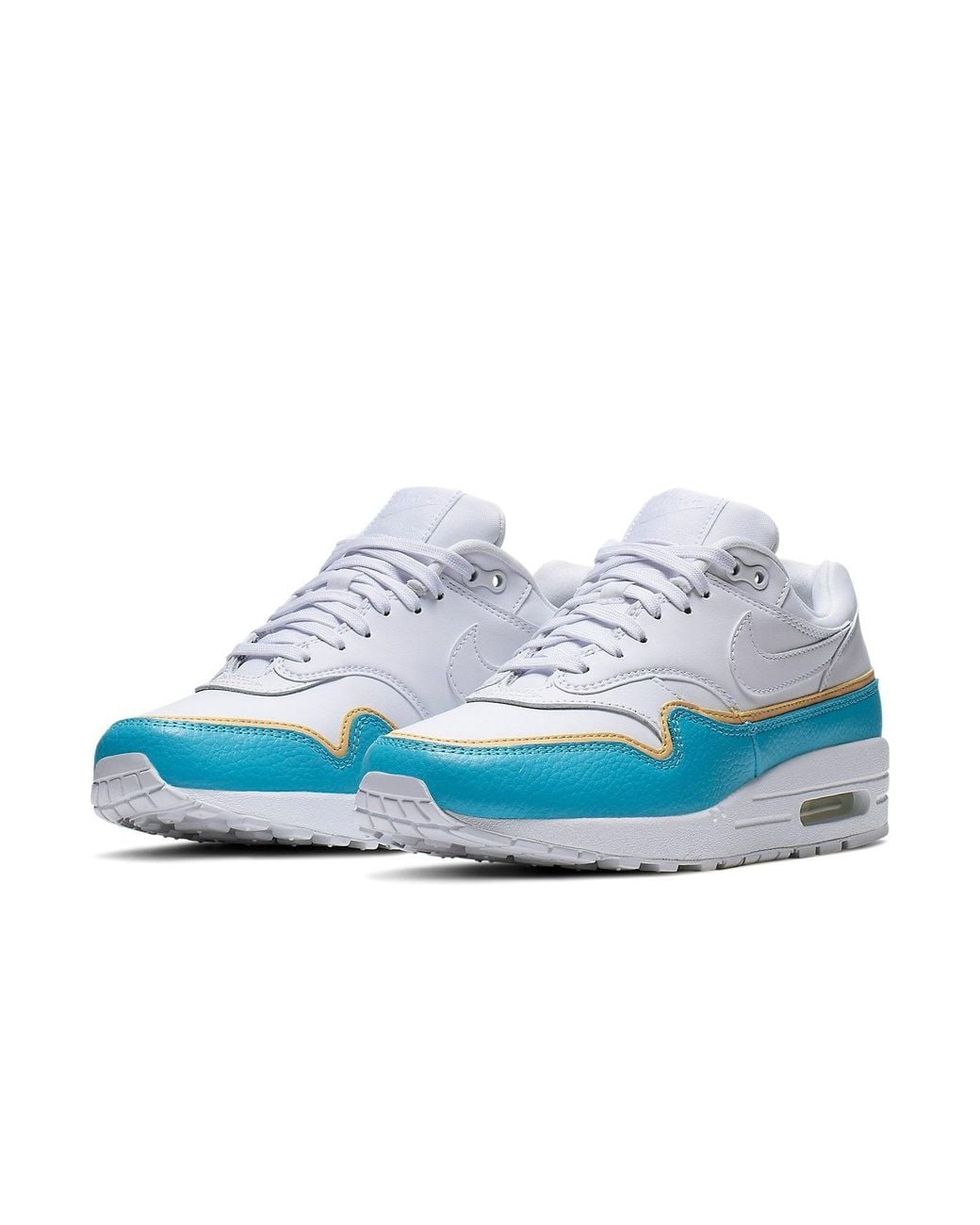 Nike Blue (Wmns) Air Max 1 'Double Layer