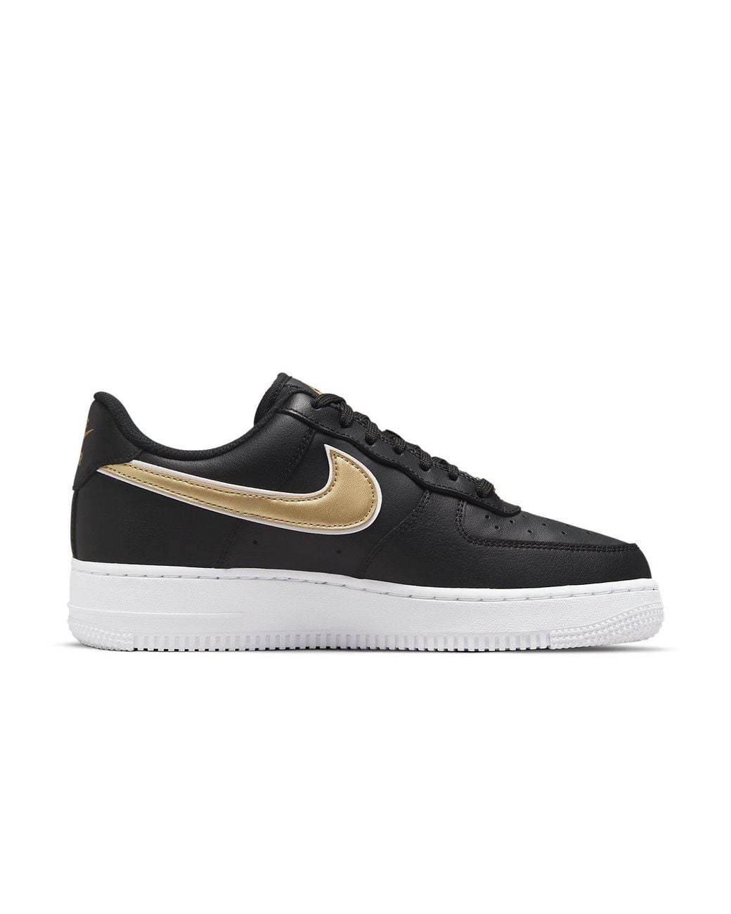 Nike Black (Wmns) Air Force 1 '07 Essential Metallic'