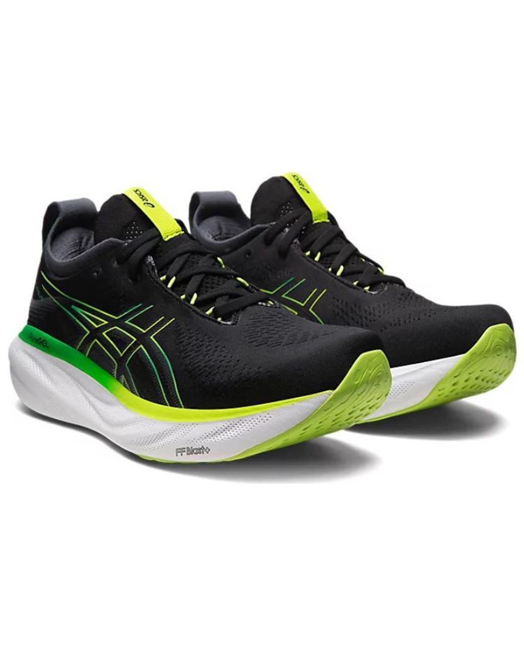 Asics Brown Gel-Nimbus 25 Lime Zest' for men