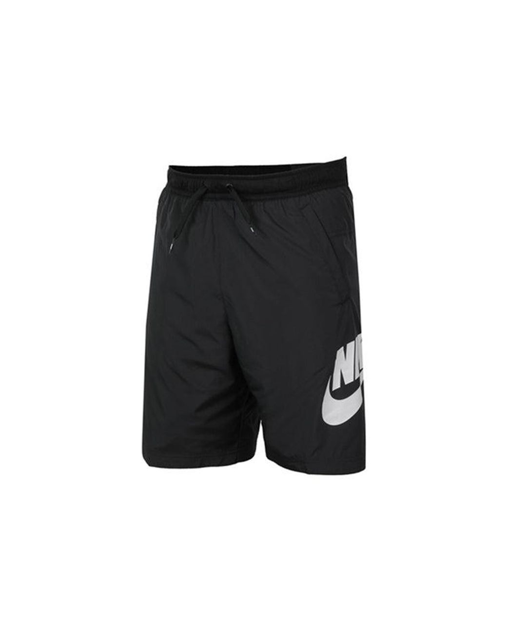 Nike Black Ce Short Woven Hybrid Logo Sports Training Shorts for men