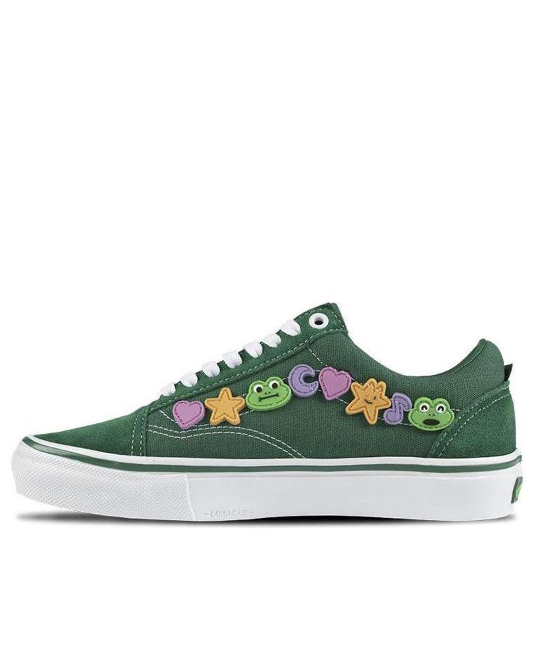 Vans Green Skate Old Skool X Froskate for men