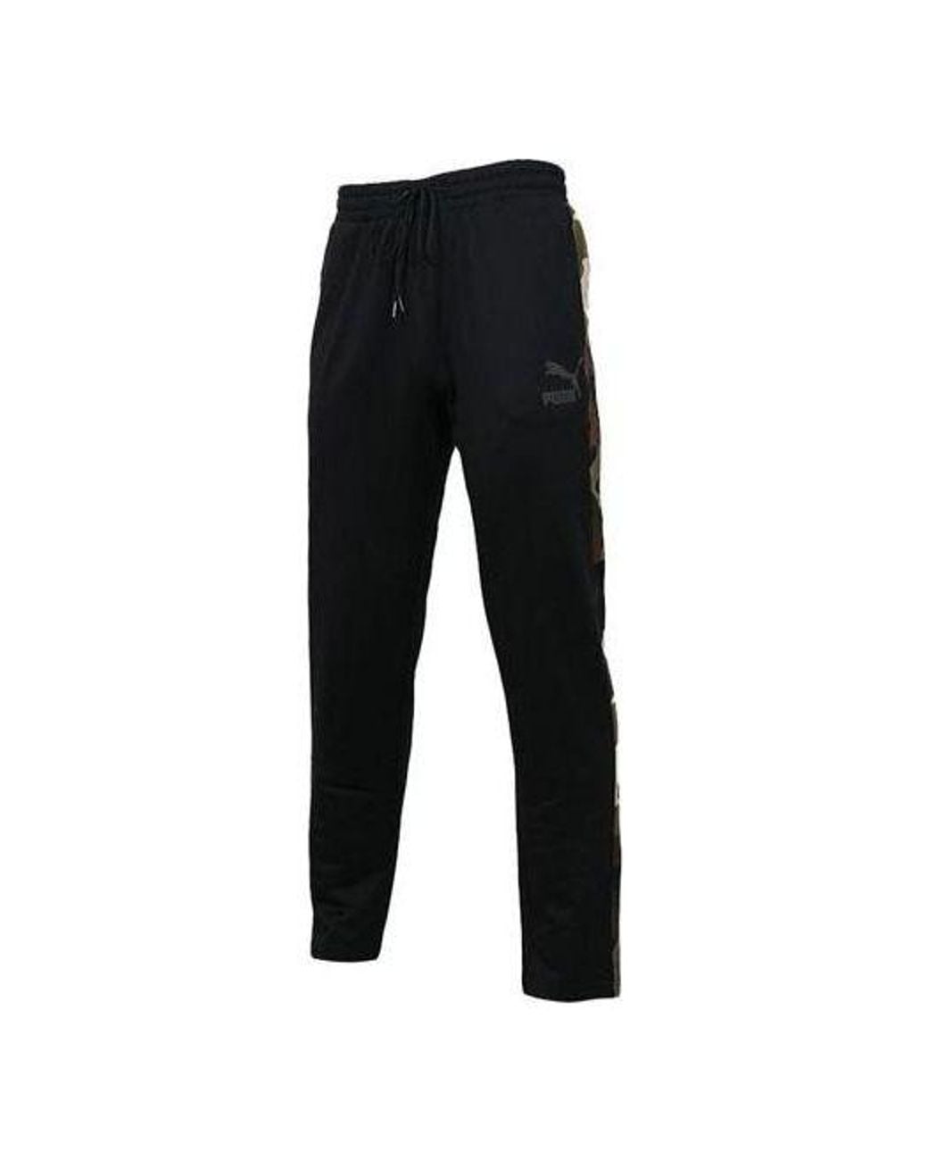 PUMA Black Wild Pack T7 Poly Pant for men