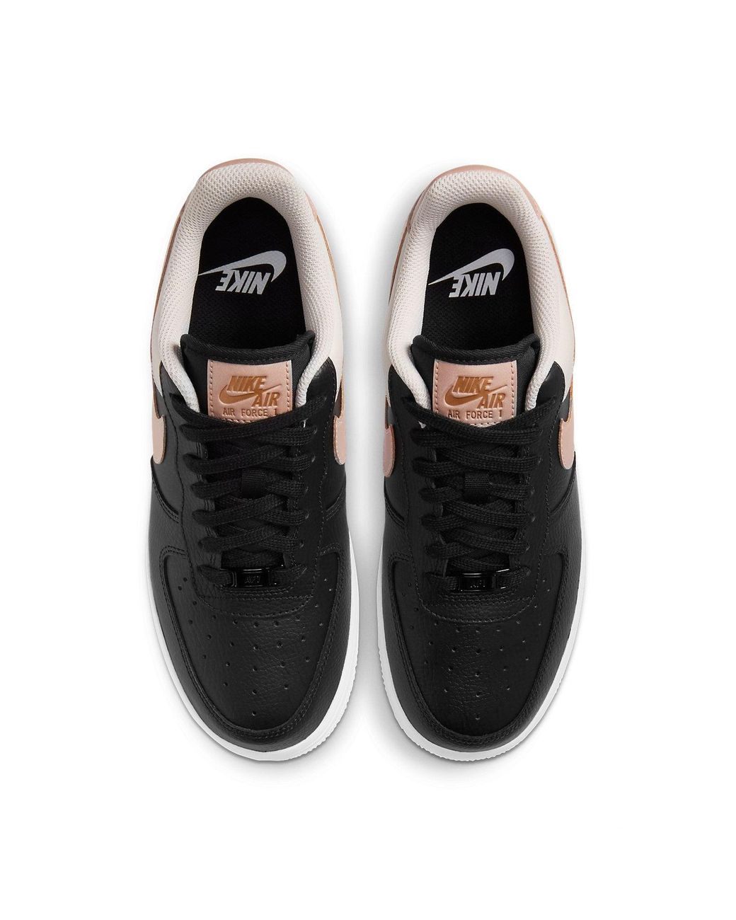 Nike Black (Wmns) Air Force 1 '07 Metallic Bronze'