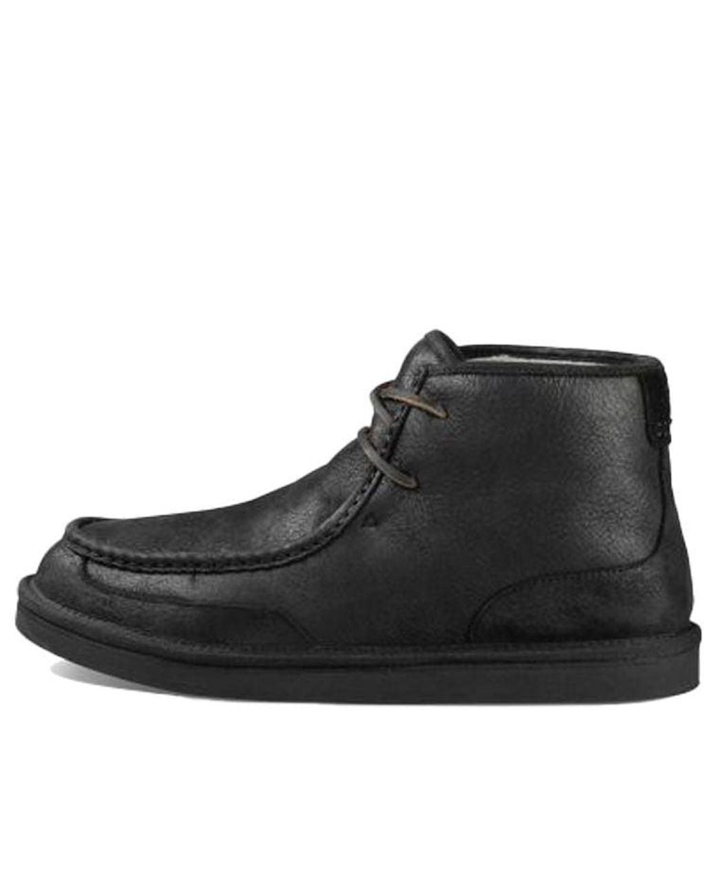 Ugg Black Bosley Series Short Boots for men