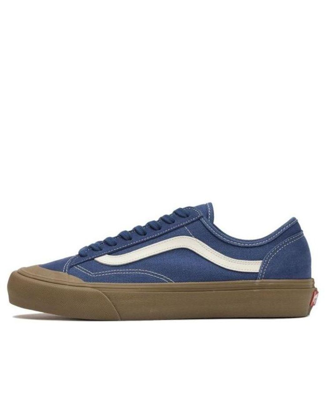 Vans Blue Style 36 Casual Skateboarding Shoes for men