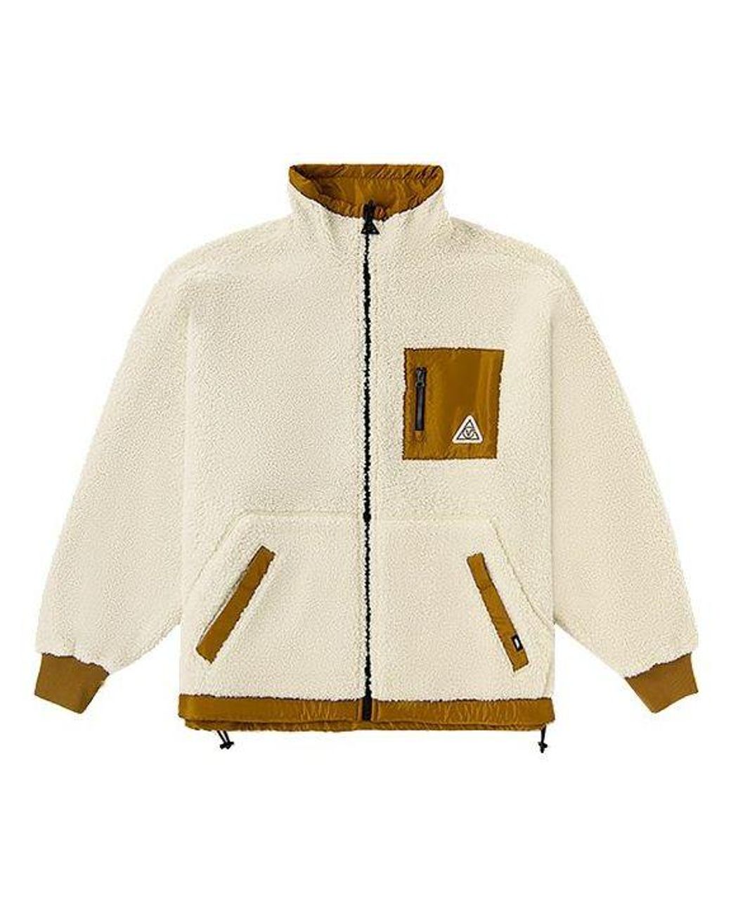Vans Natural Faux Sherpa Jacket Reversible Coat for men
