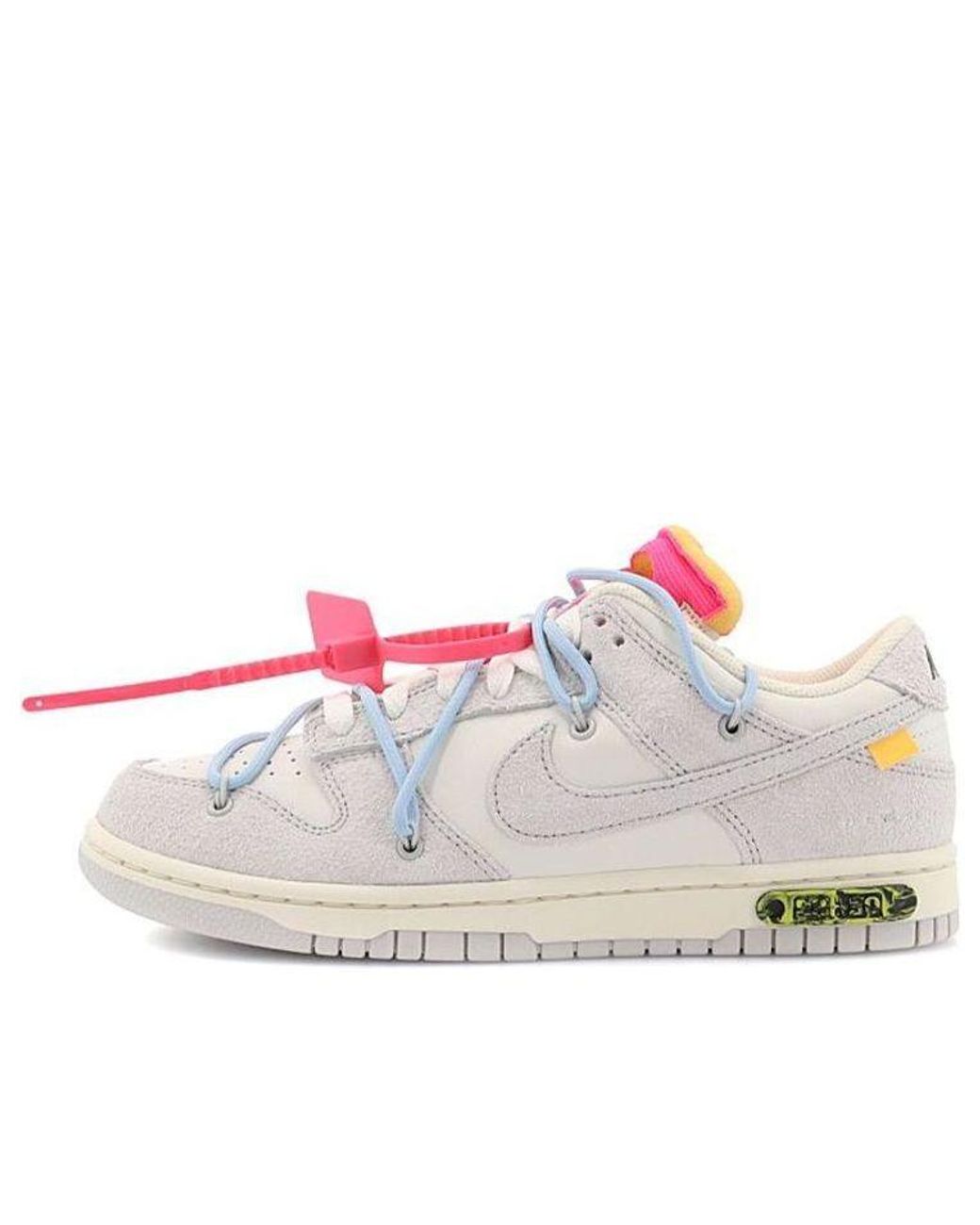 Nike Pink X Off- Dunk Low 'Lot 38 Of 50' for men