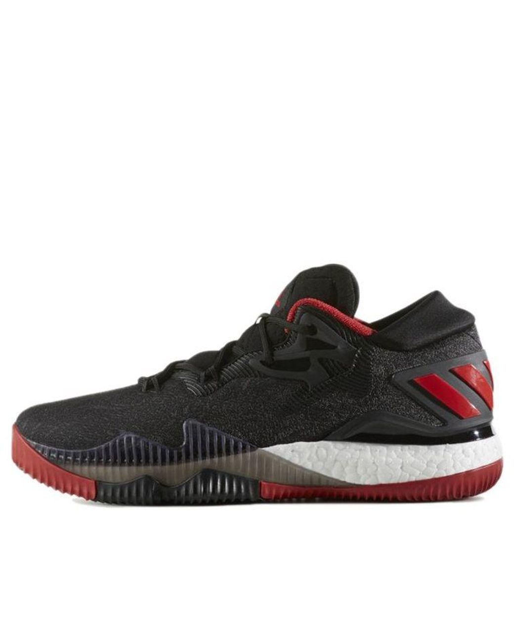 adidas Crazylight Boost Low 2016 'core Black Scarlet' for Men | Lyst