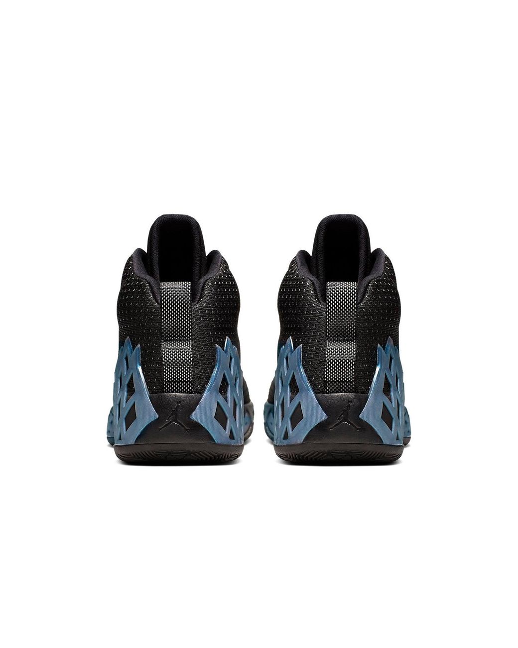 Nike Black Jumpman Diamond Mid Pf Metallic' for men