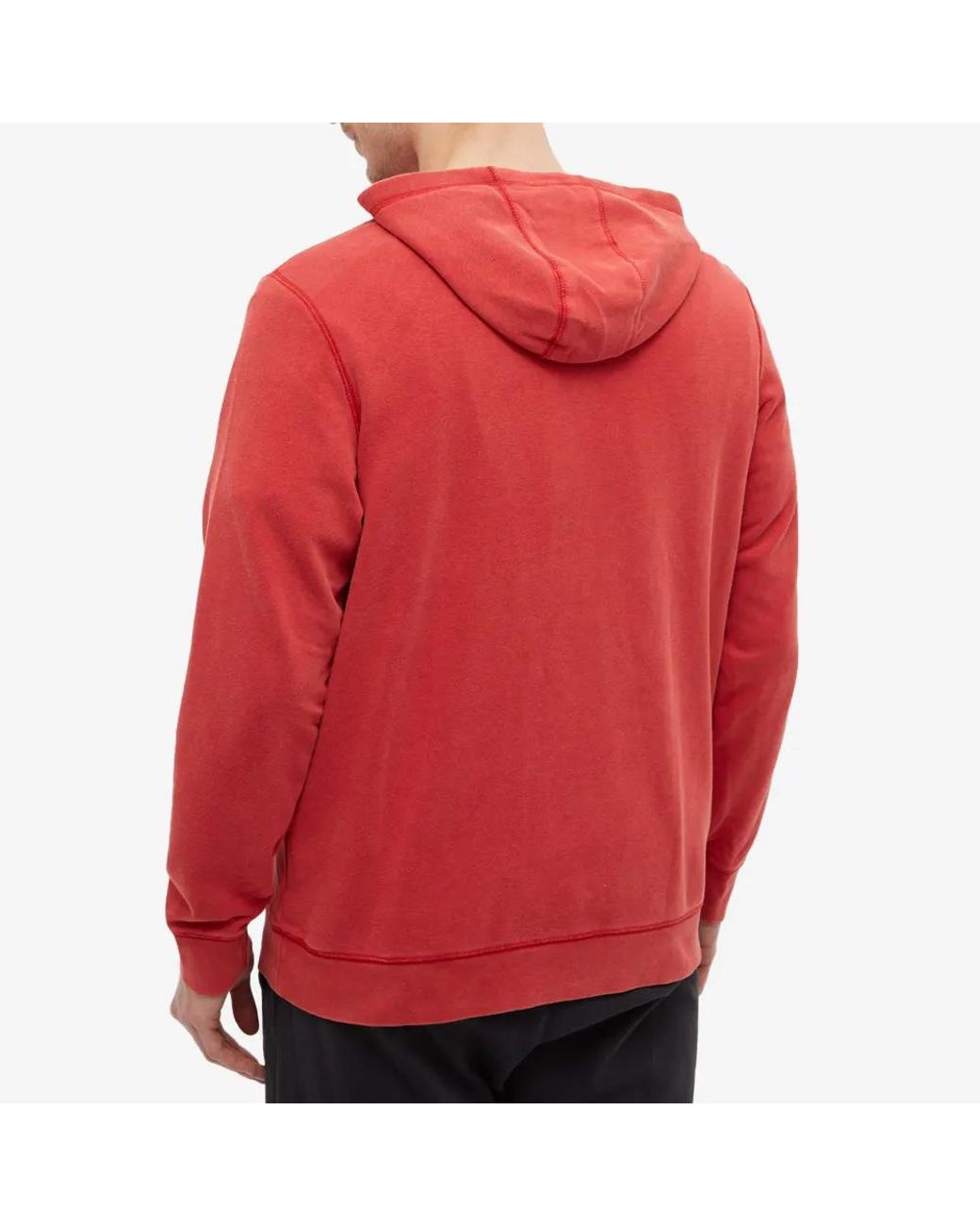 Nike Red Dri-Fit Fleece Pullover Hoodies for men