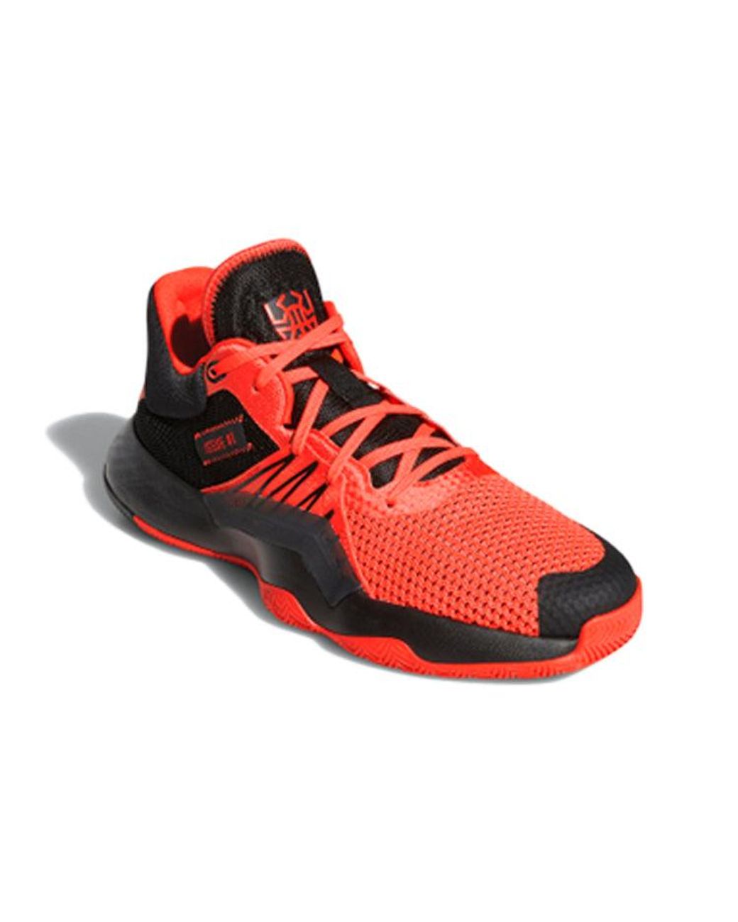 Adidas Red D.O.N. Issue #1 Gca 'Solar' for men