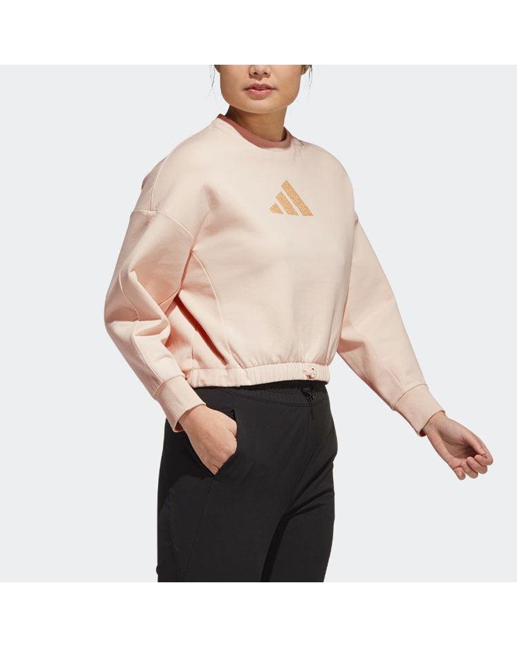 Adidas Natural (Wmns) Casual Sports Hoodie Pullover