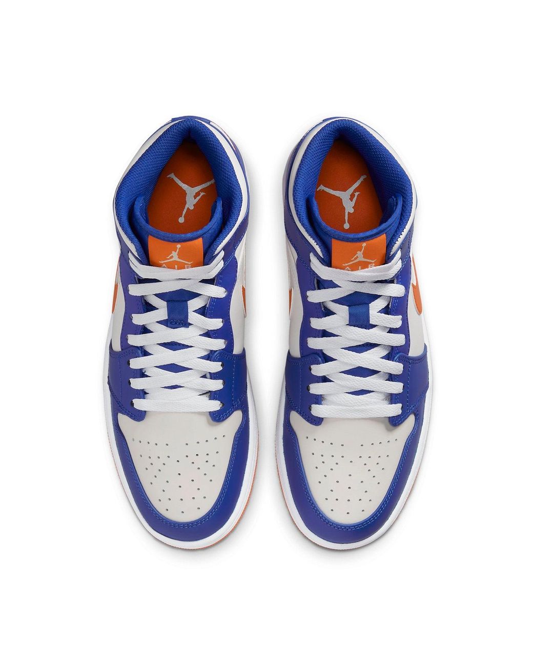 Nike Blue Air 1 Mid "Knicks" Fd1029 400" for men