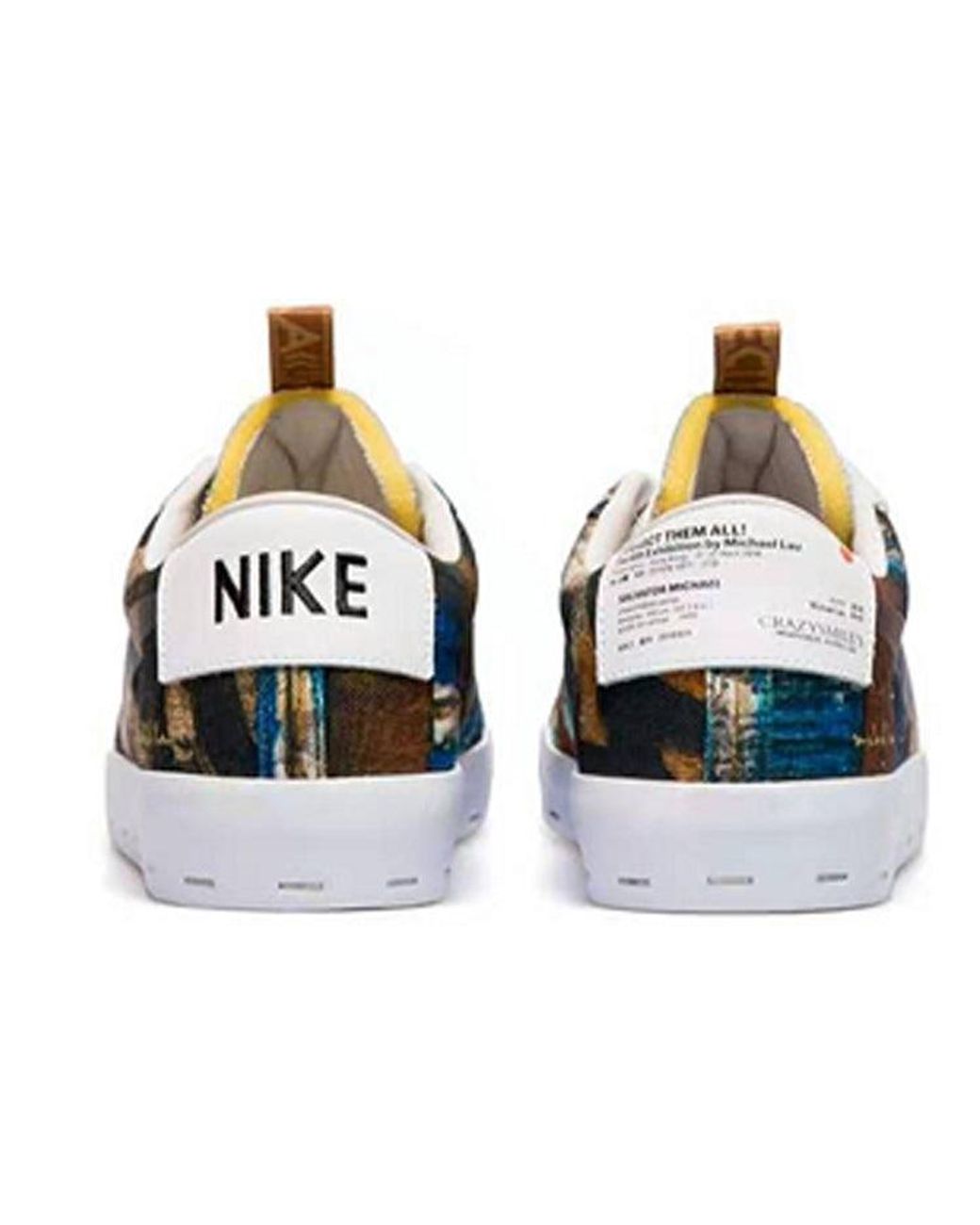 Nike Blue Michael Lau X Zoom Blazer Low Qs Sb 'Salvator Michael' for men