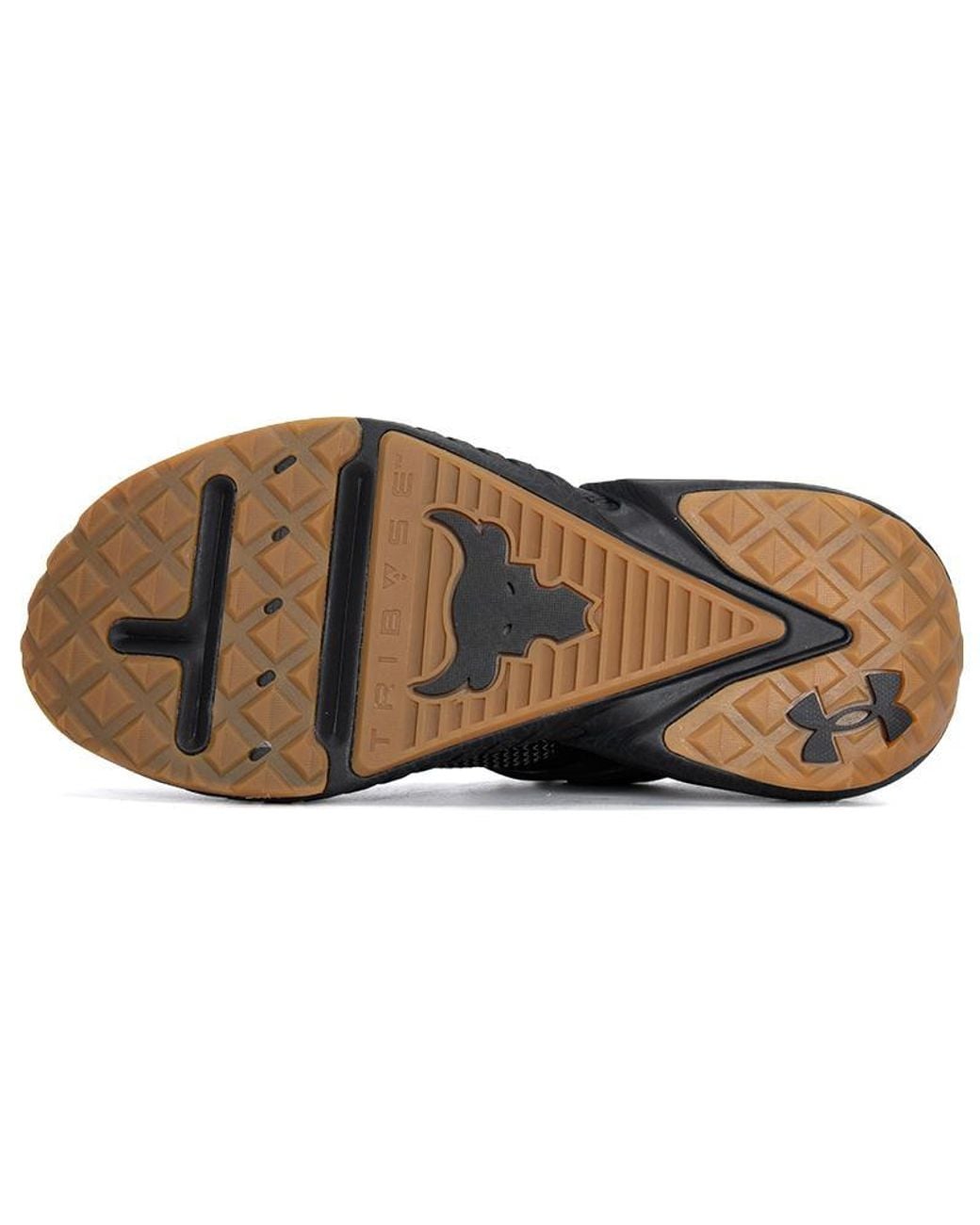 Under Armour Black Project Rock 5 Training Shoes 'Iron Paradise' for men