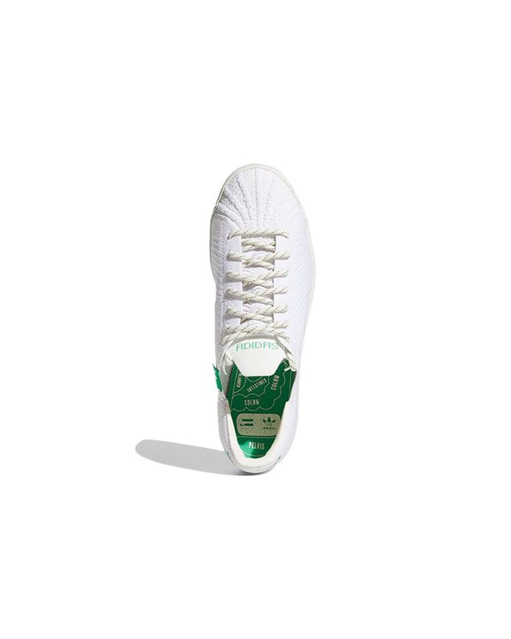 Adidas White X Pharrell Superstar Primeknit for men